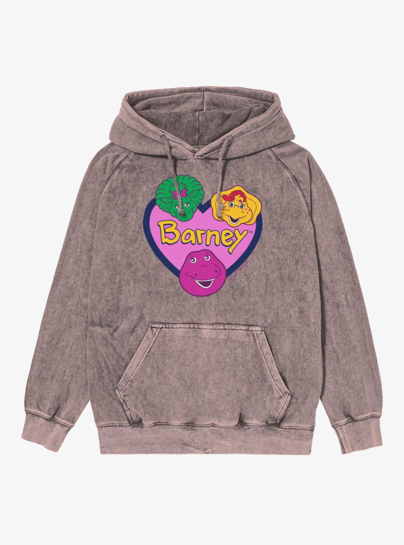 Barney Heart Trio Baby Bop And Bj Hoodie, , hi-res