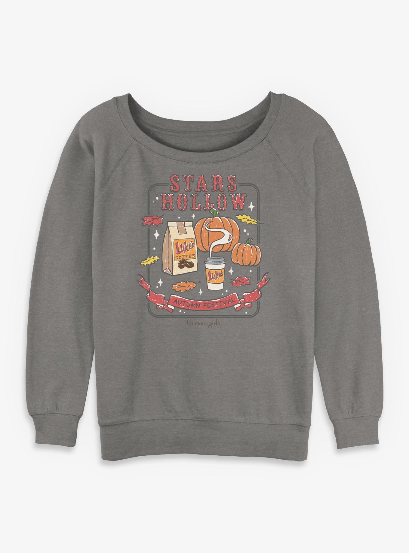 Gilmore Girls Autumn Festival Womens Slouchy Sweatshirt, , hi-res