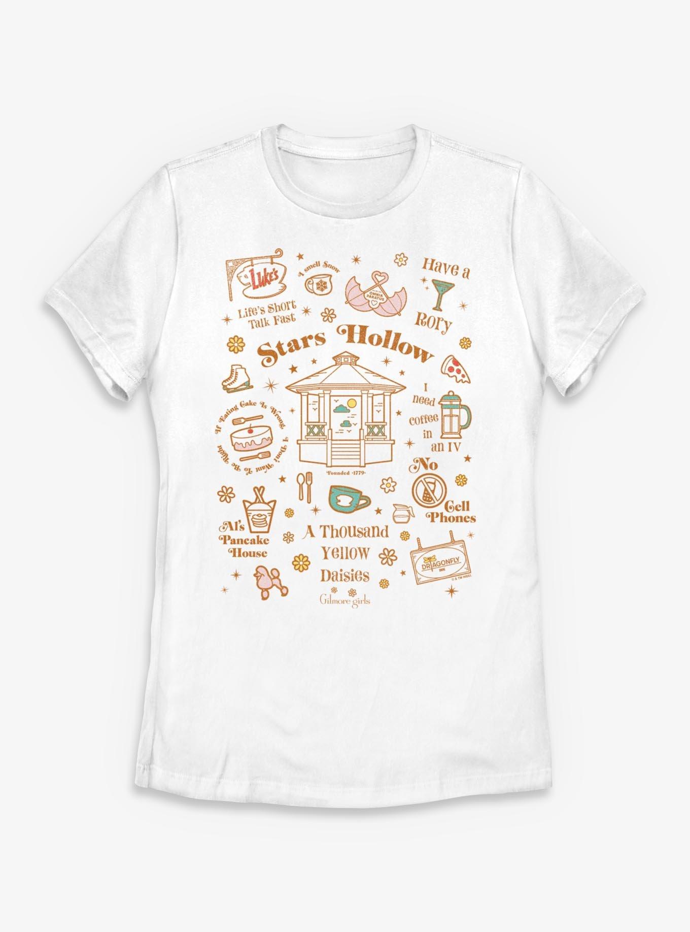 Gilmore Girls Stars Hollow Icons Womens T-Shirt, , hi-res