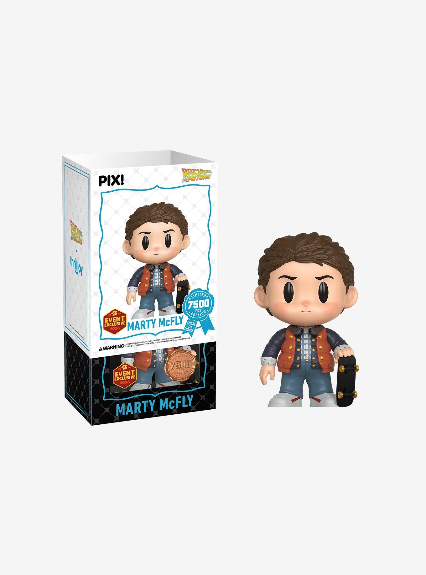 Thrilljoy Back To The Future Pix! Marty McFly Collectible Figure, , hi-res