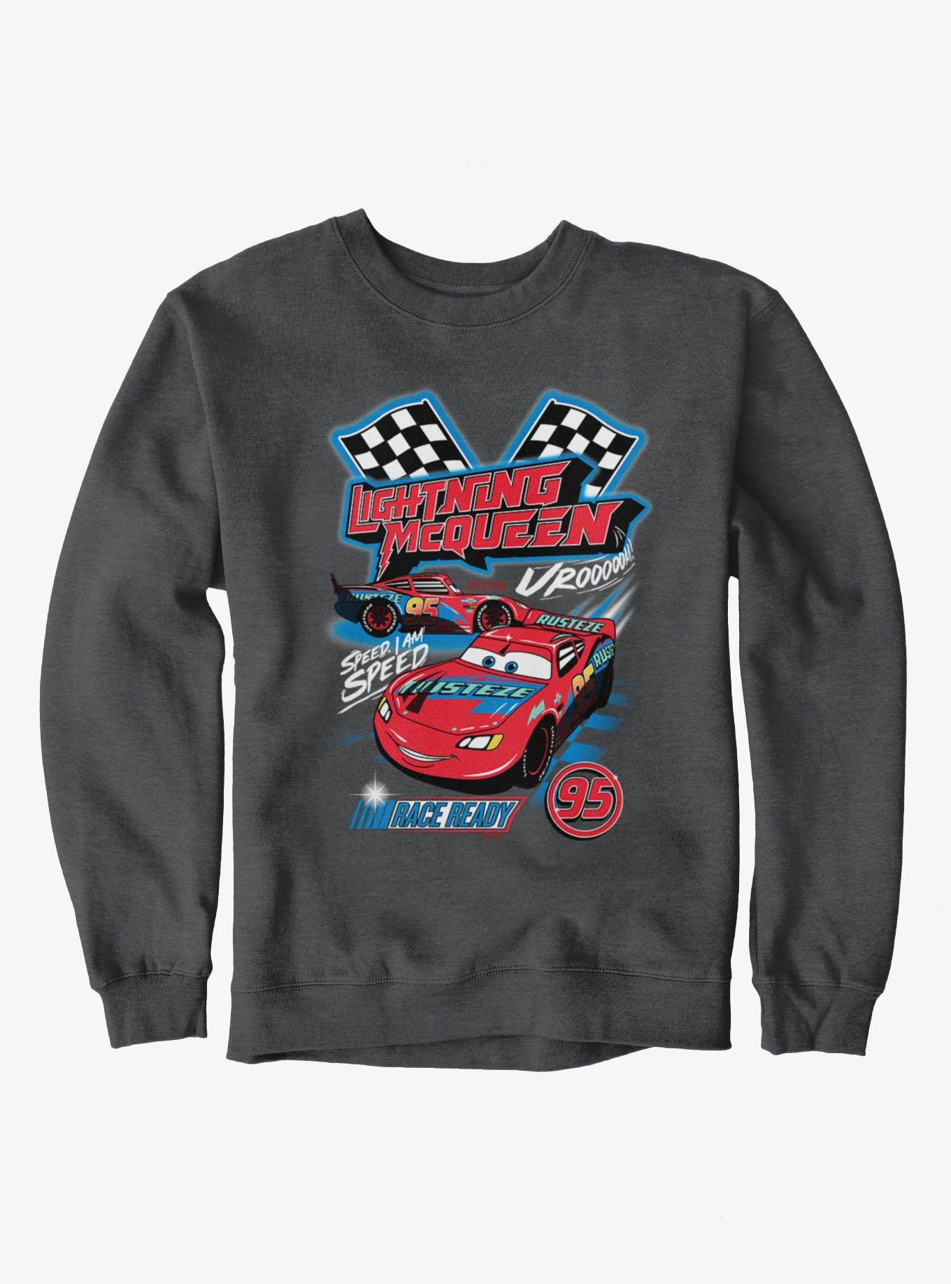 Disney Pixar Cars Lightning McQueen Race Ready Sweatshirt