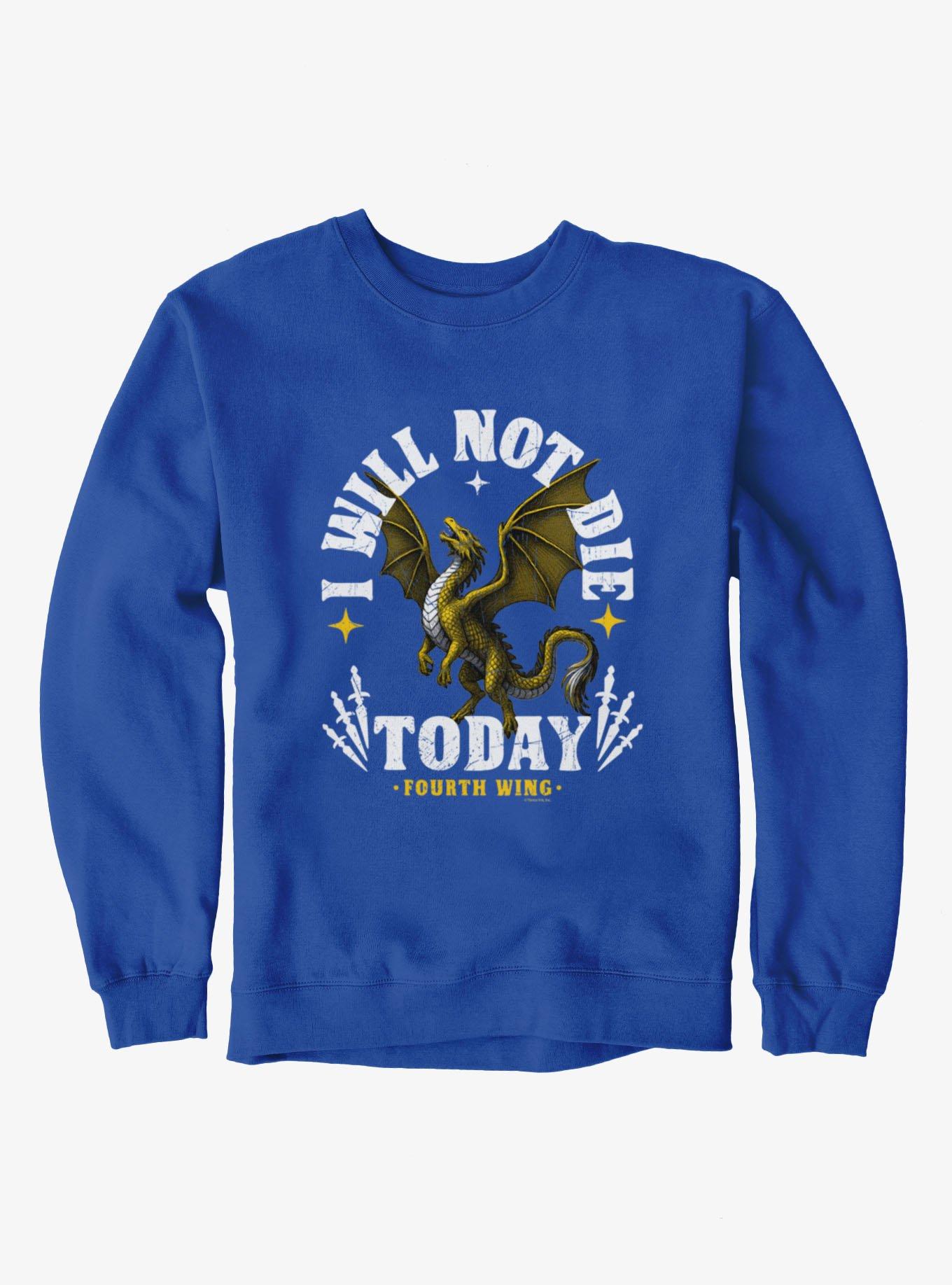 Fourth Wing The Empyrean Will Not Die Arch Sweatshirt, , hi-res