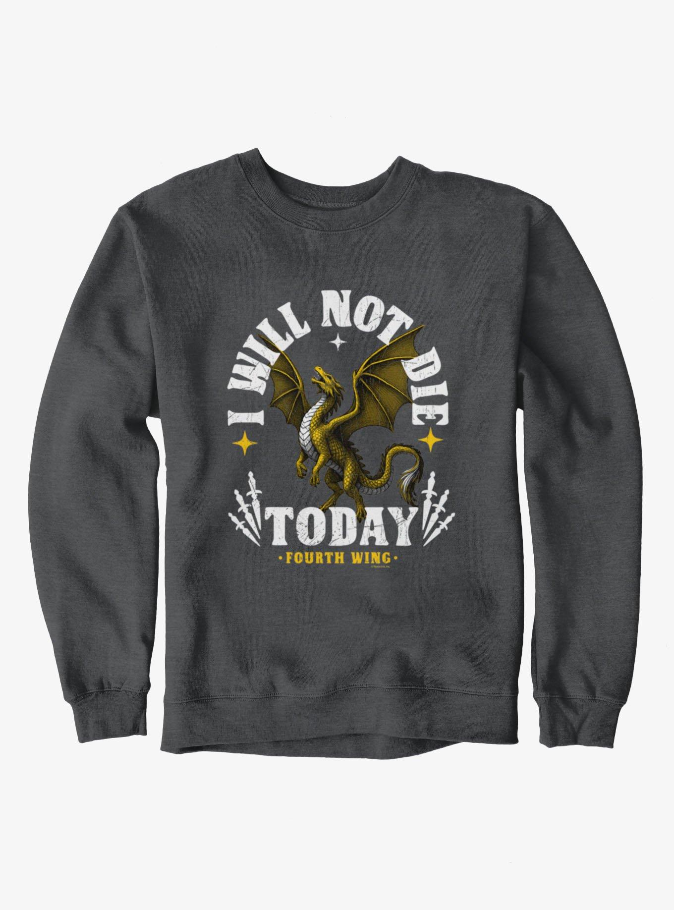 Fourth Wing The Empyrean Will Not Die Arch Sweatshirt, , hi-res