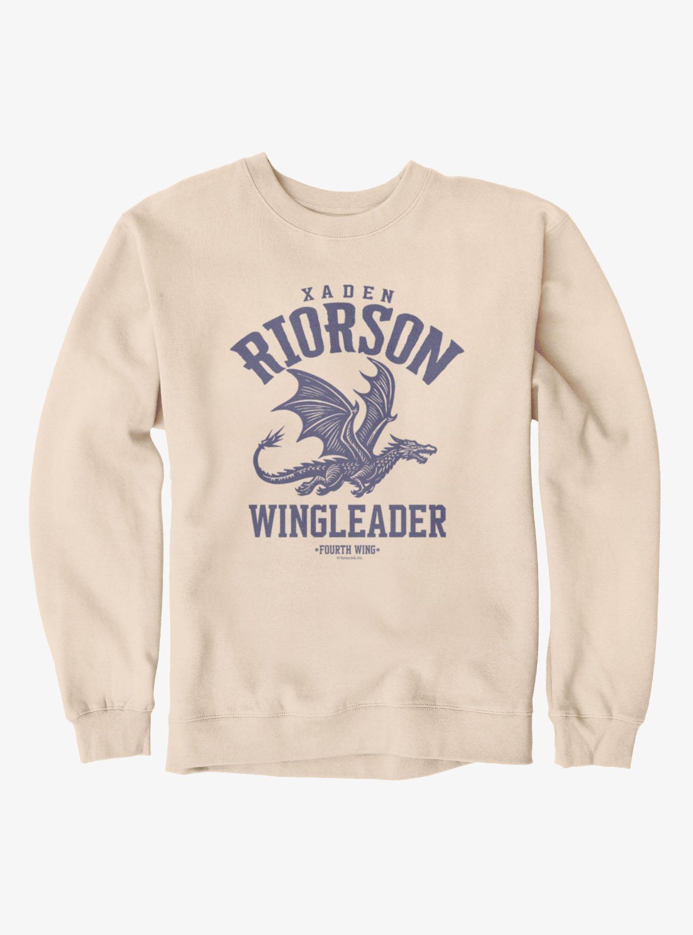Fourth Wing The Empyrean Xaden Riorson Wingleader Sweatshirt