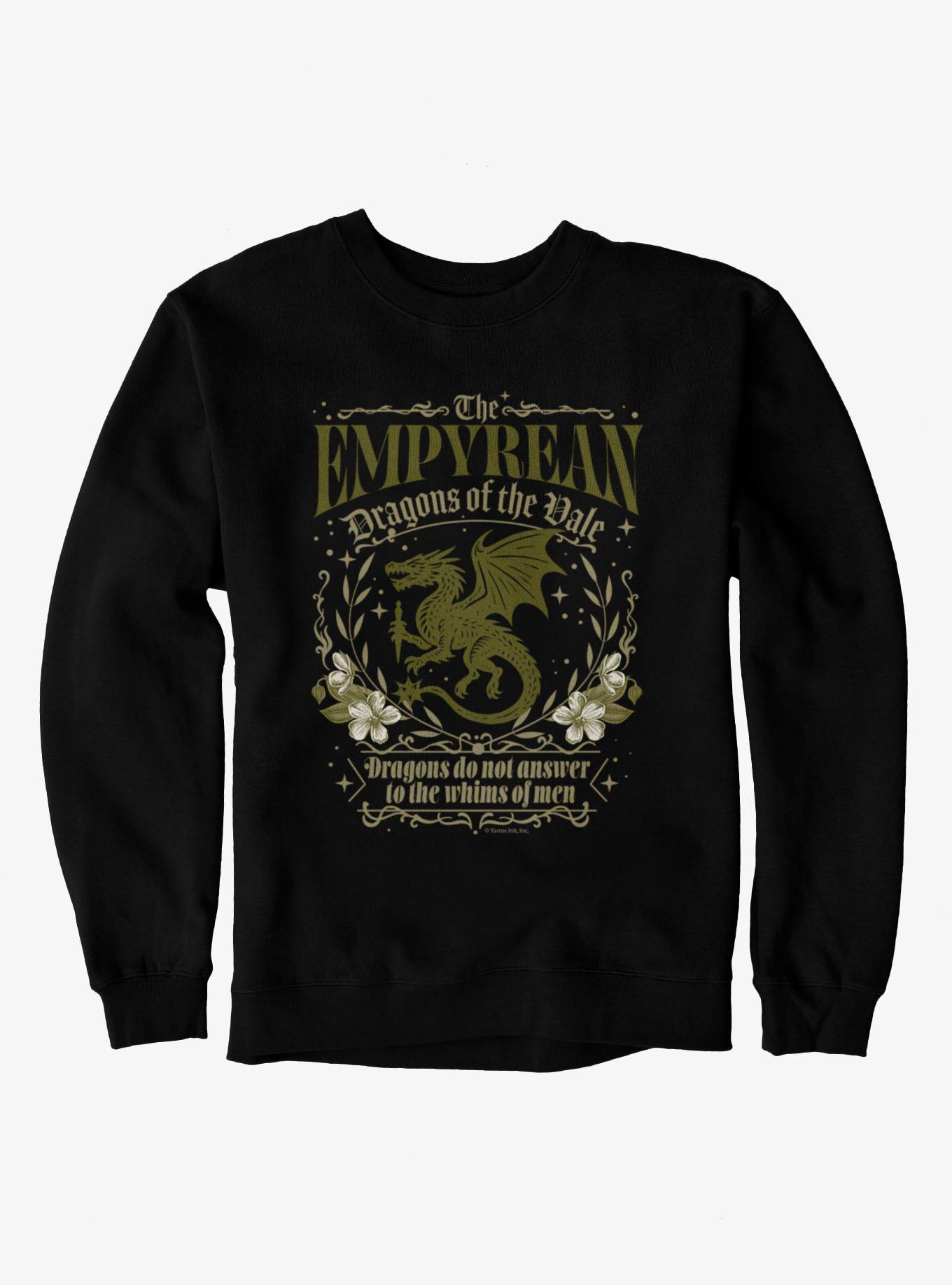 Fourth Wing The Empyrean Dragons Do Not Answer Men Sweatshirt, , hi-res