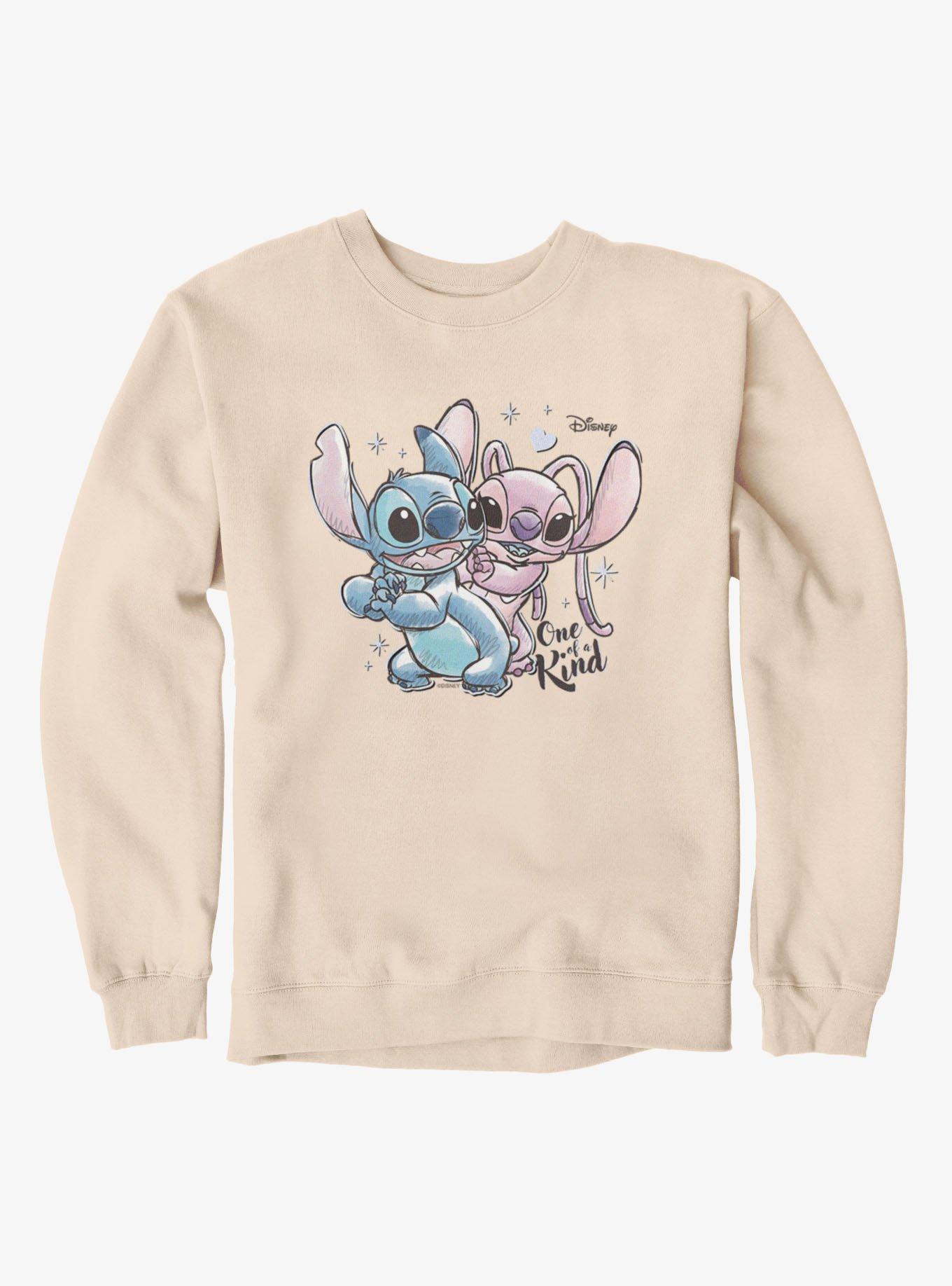 Disney Lilo & Stitch Stitch And Angel One Of A Kind Sweatshirt, , hi-res