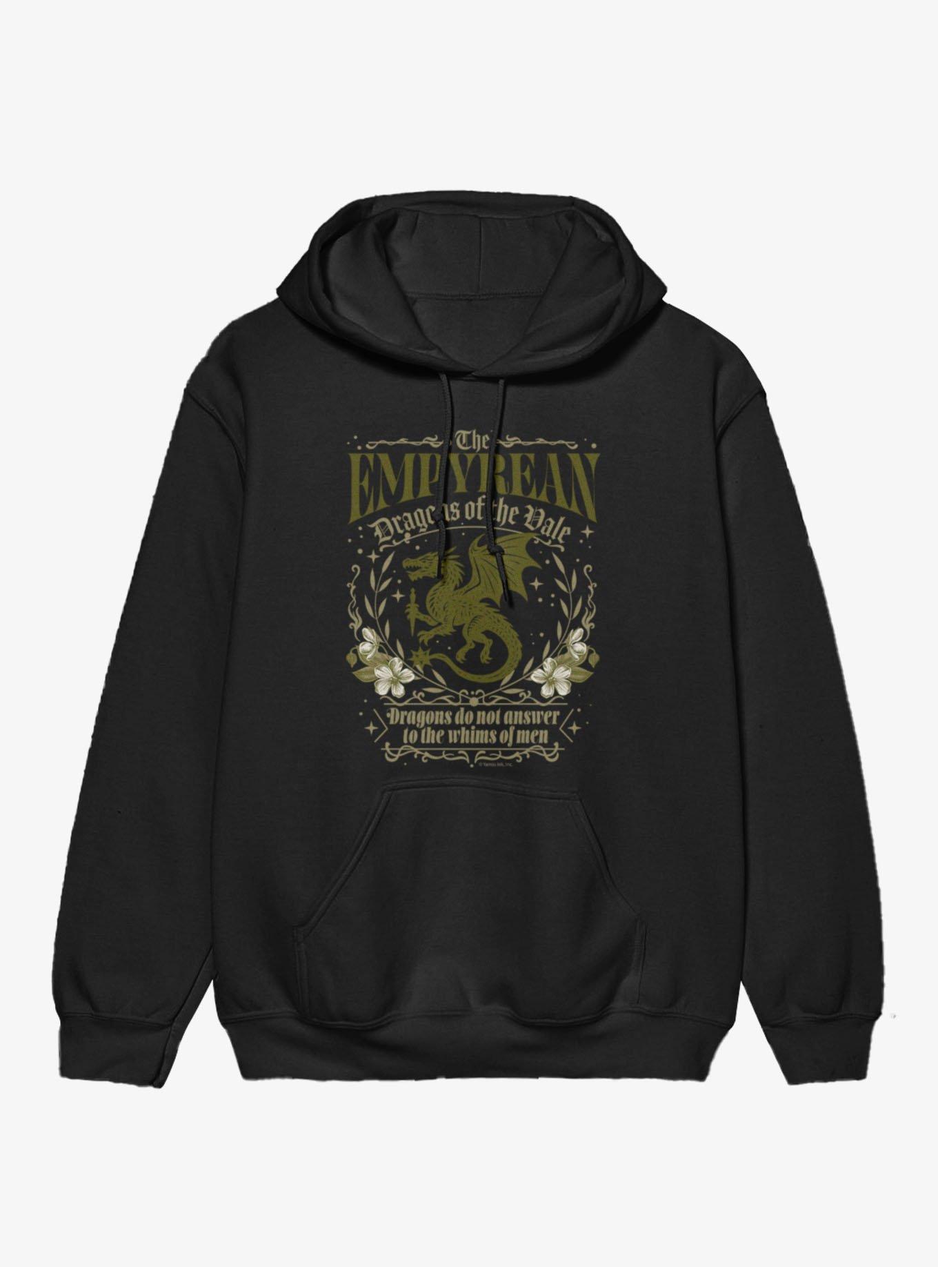 Fourth Wing The Empyrean Dragons Do Not Answer Men Hoodie