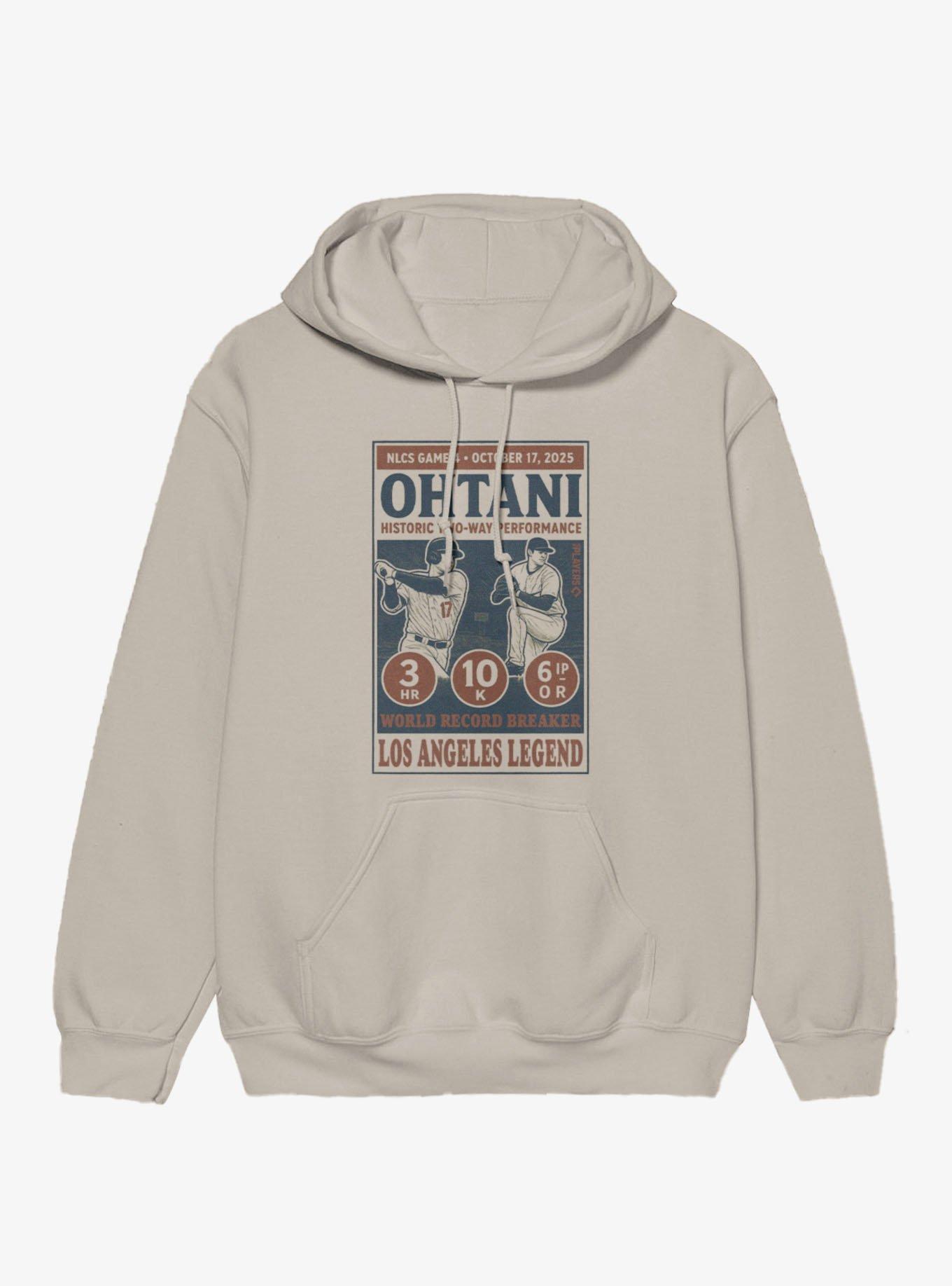 MLB Los Angeles Dodgers Shohei Ohtani La Legends Poster Hoodie, , hi-res