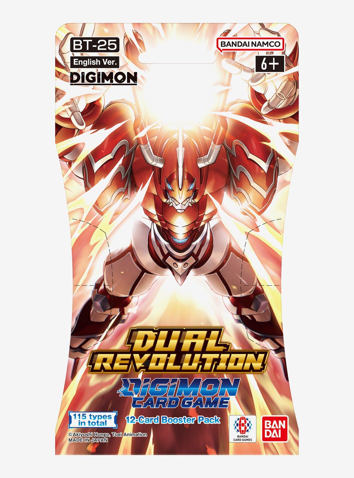 Bandai Namco Digimon Card Game Dual Revolution Booster Pack | BoxLunch
