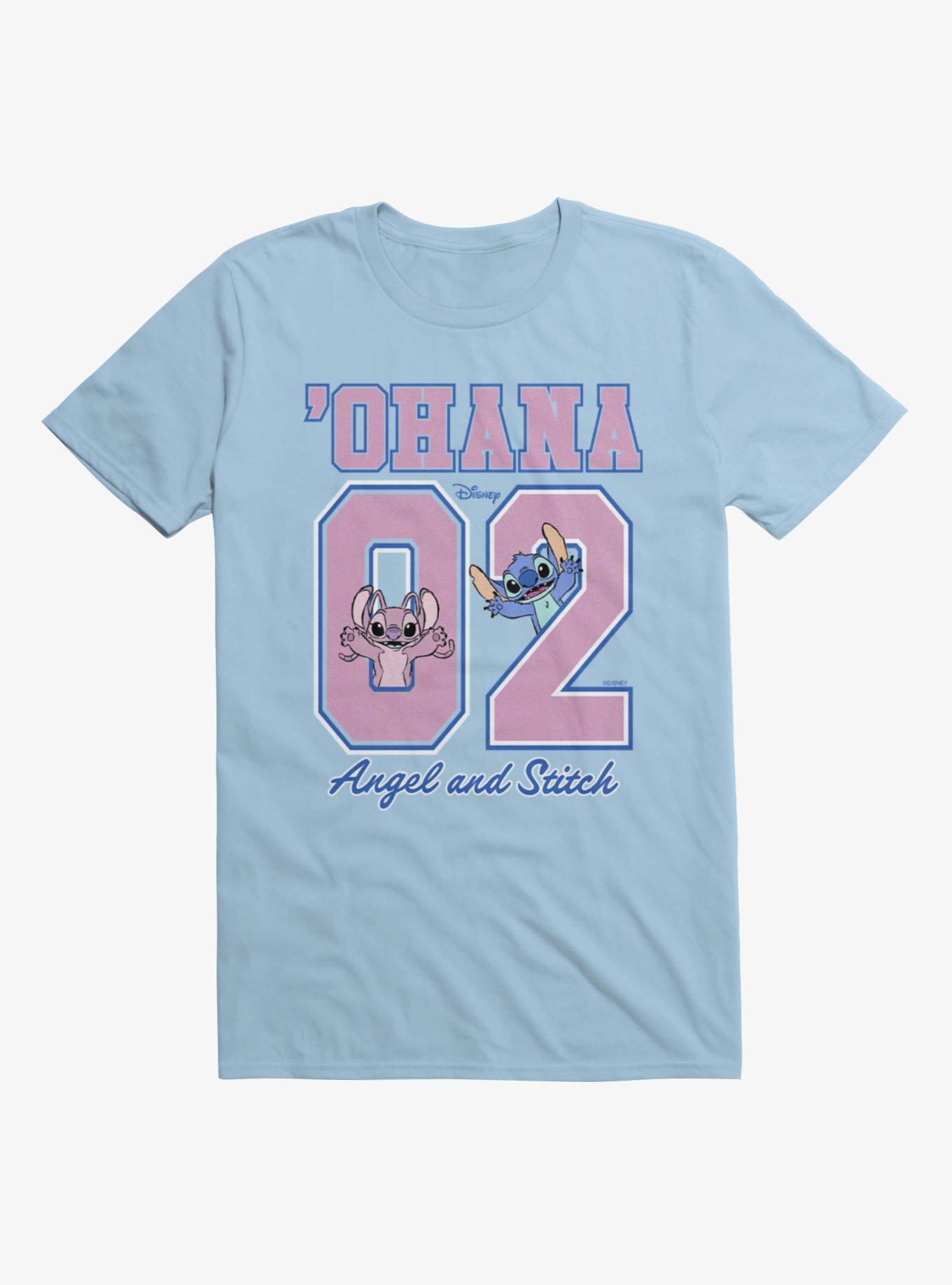 Disney Lilo & Stitch Stitch And Angel Ohana T-Shirt