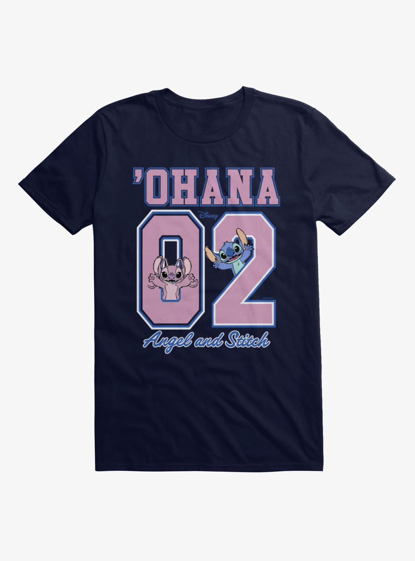 Disney Lilo & Stitch Stitch And Angel Ohana T-Shirt