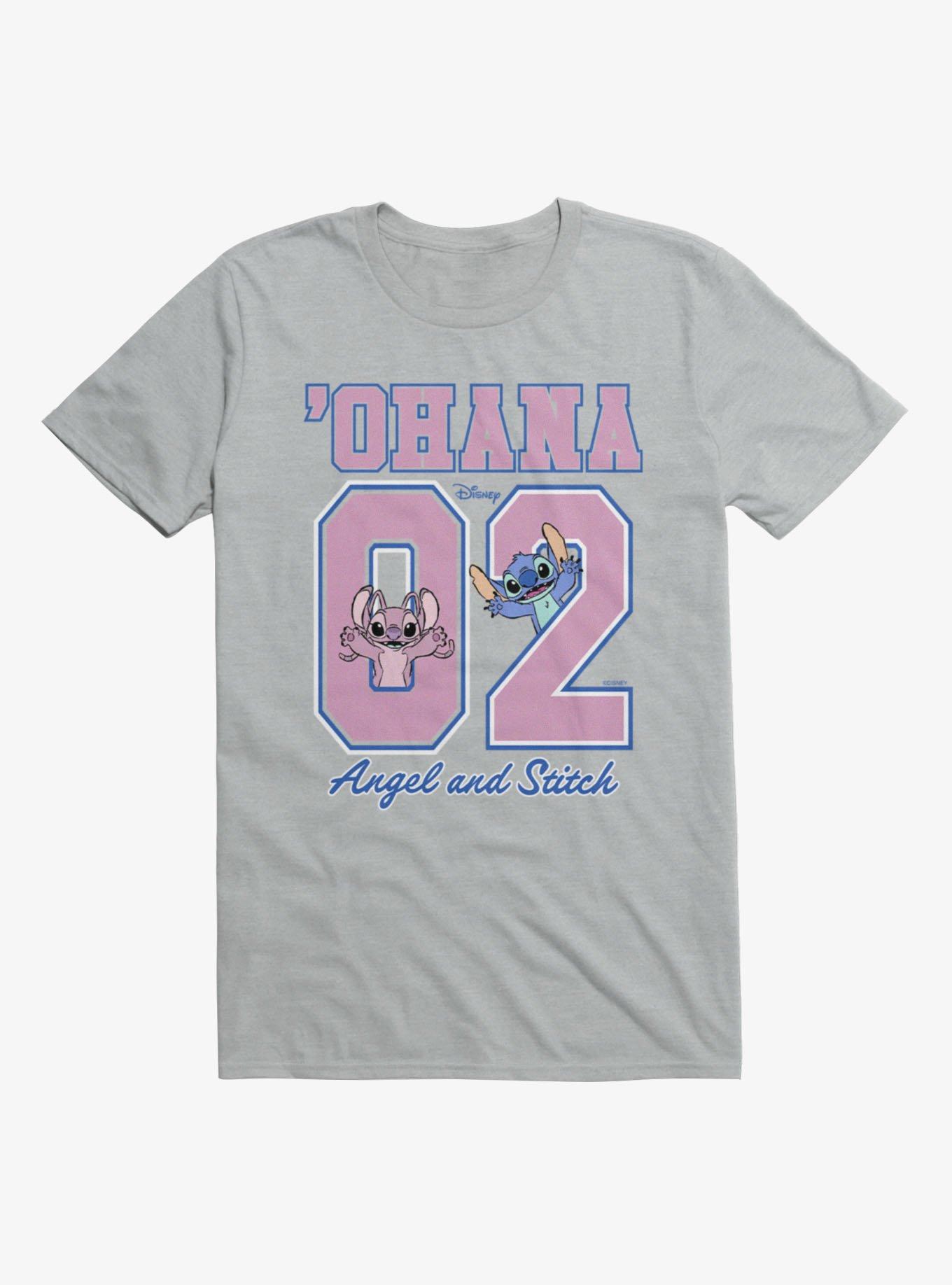 Disney Lilo & Stitch Stitch And Angel Ohana T-Shirt