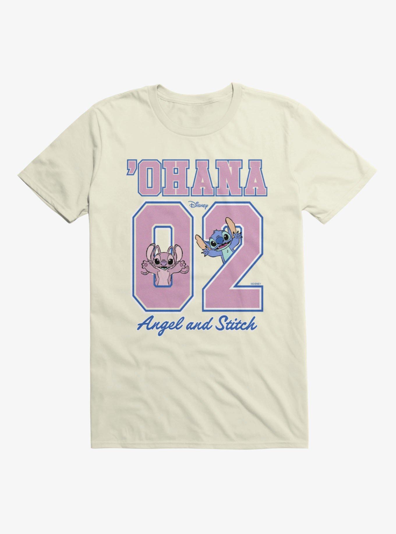 Disney Lilo & Stitch Stitch And Angel Ohana T-Shirt
