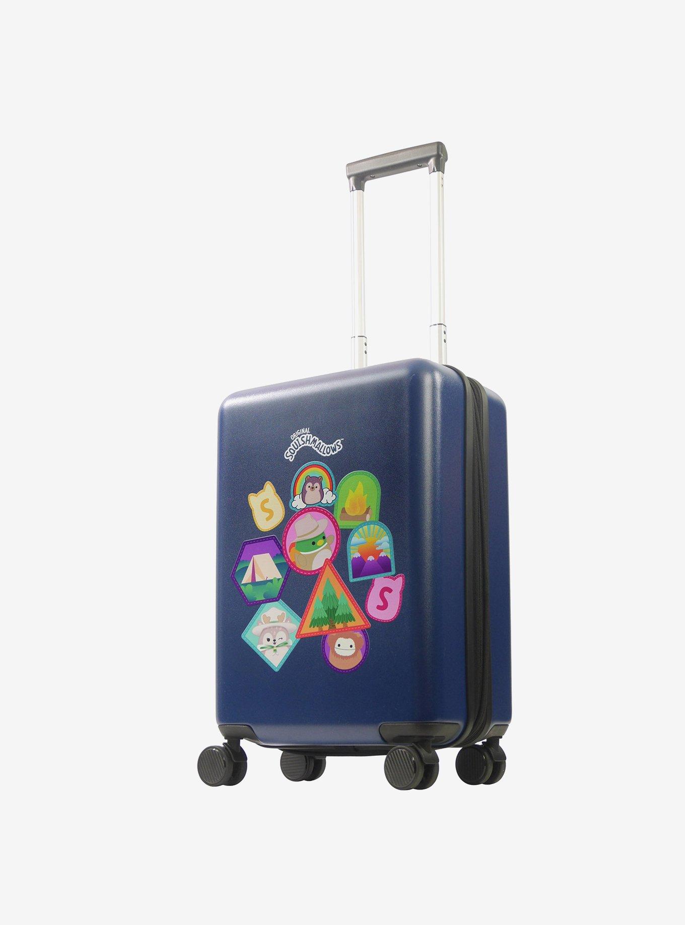 FUL Squishmallows 22.5" Patch Hardside Carry-On Spinner Luggage, , hi-res