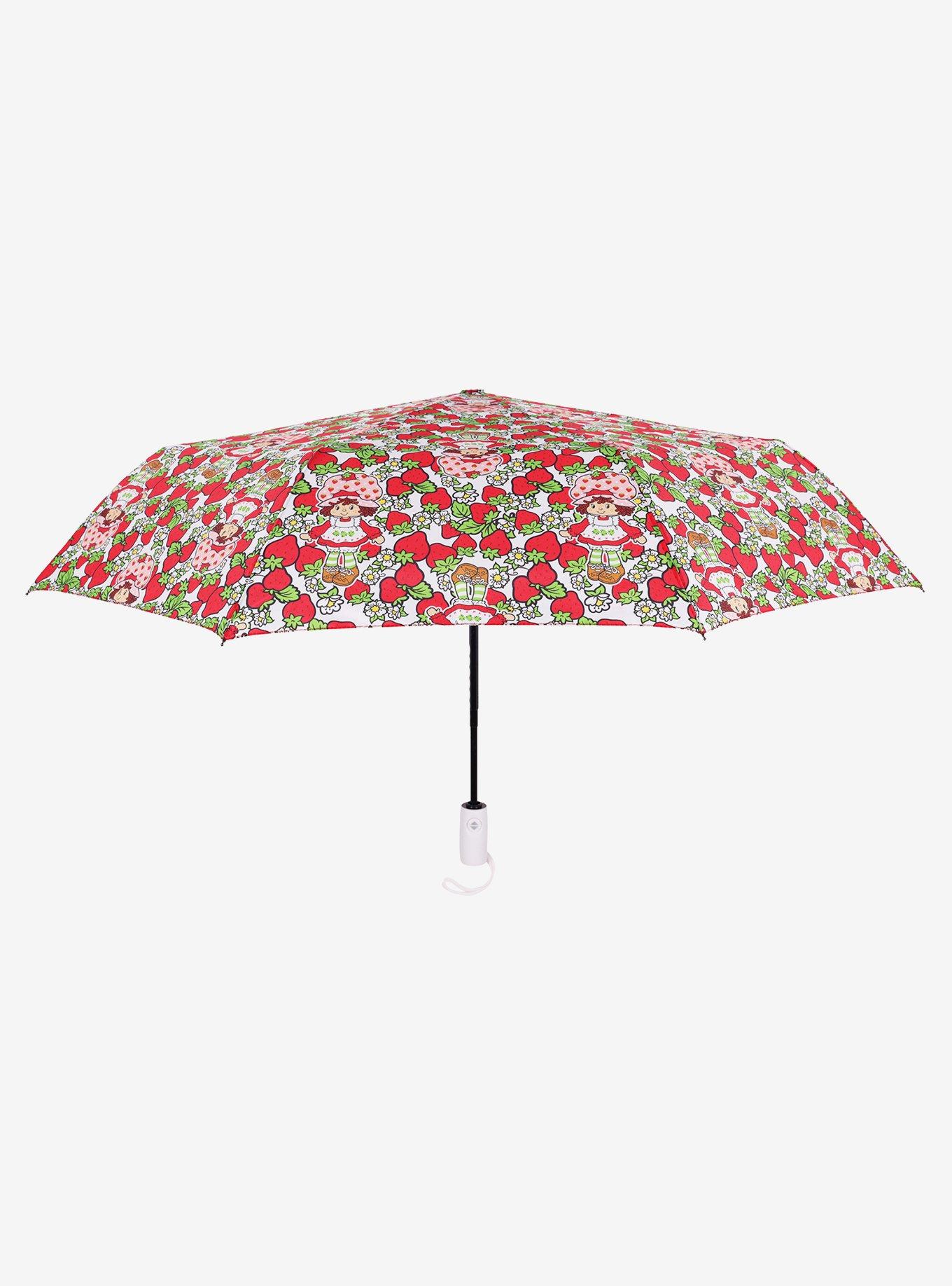 Strawberry Shortcake Toss Print Compact Umbrella, , hi-res