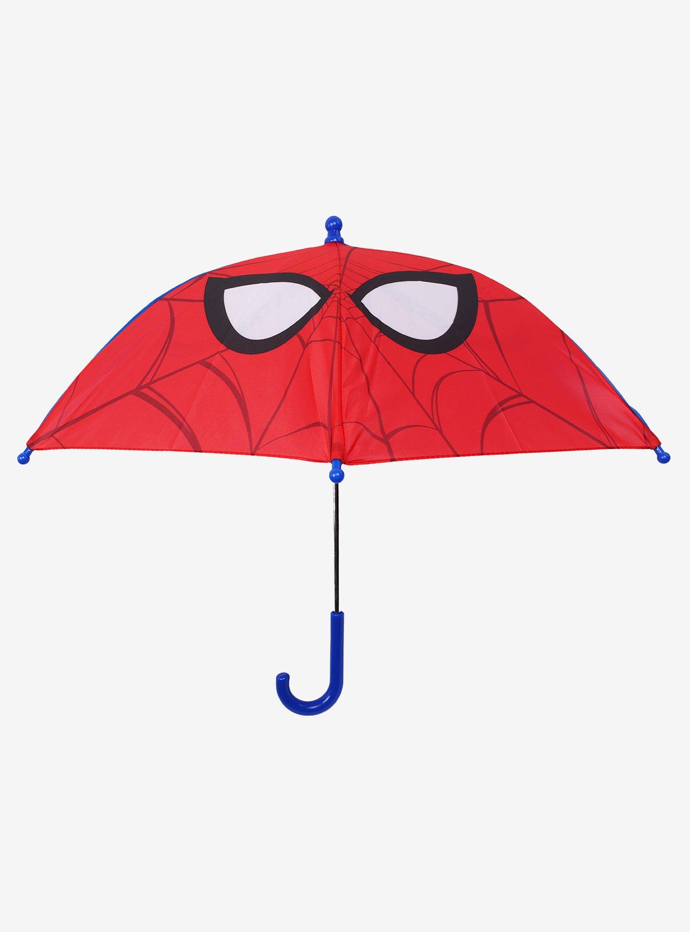 Marvel Spider-Man Face Kids Umbrella, , hi-res