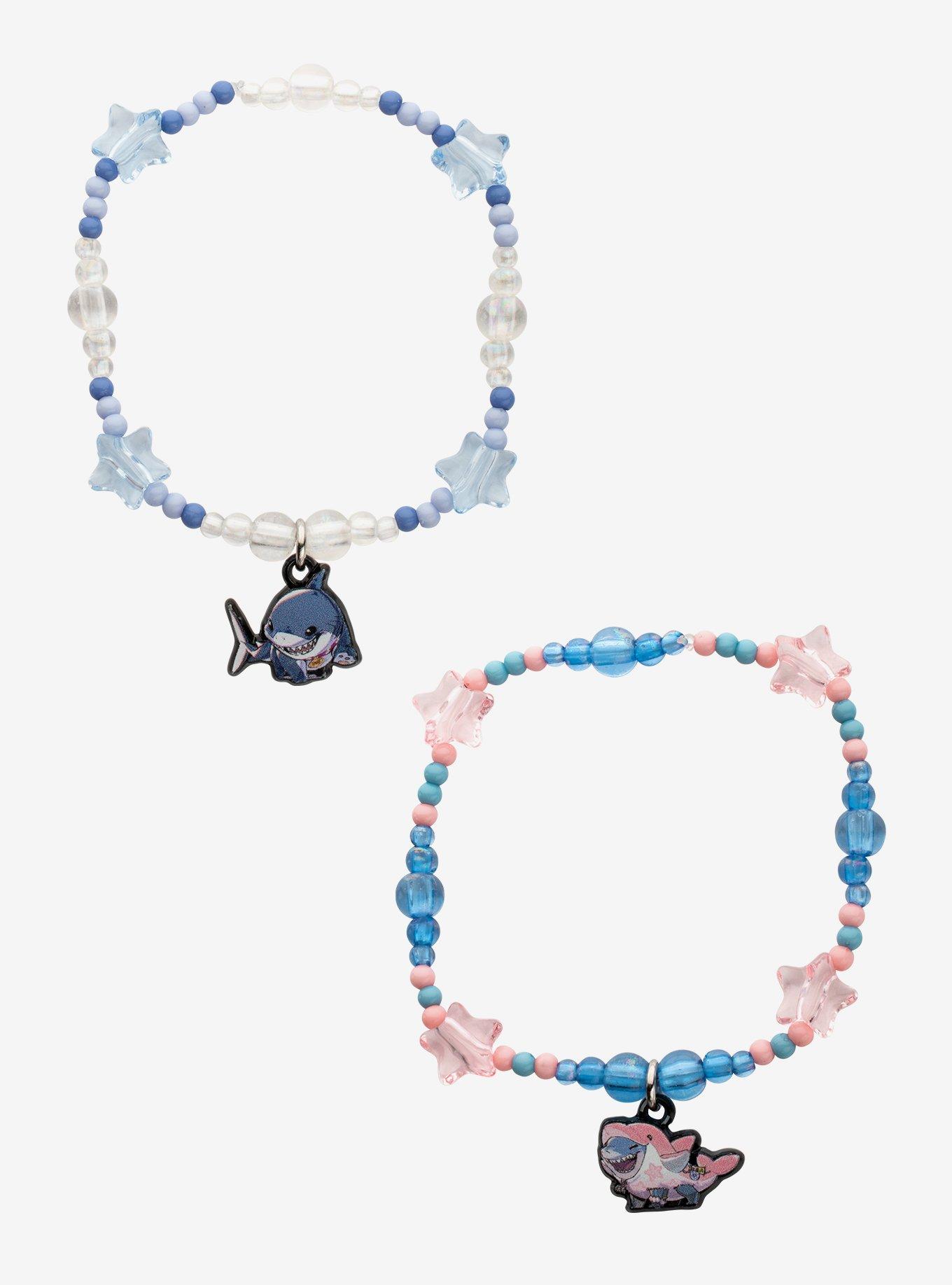 Marvel Rivals Jeff The Land Shark Best Friend Bead Bracelet Set, , hi-res