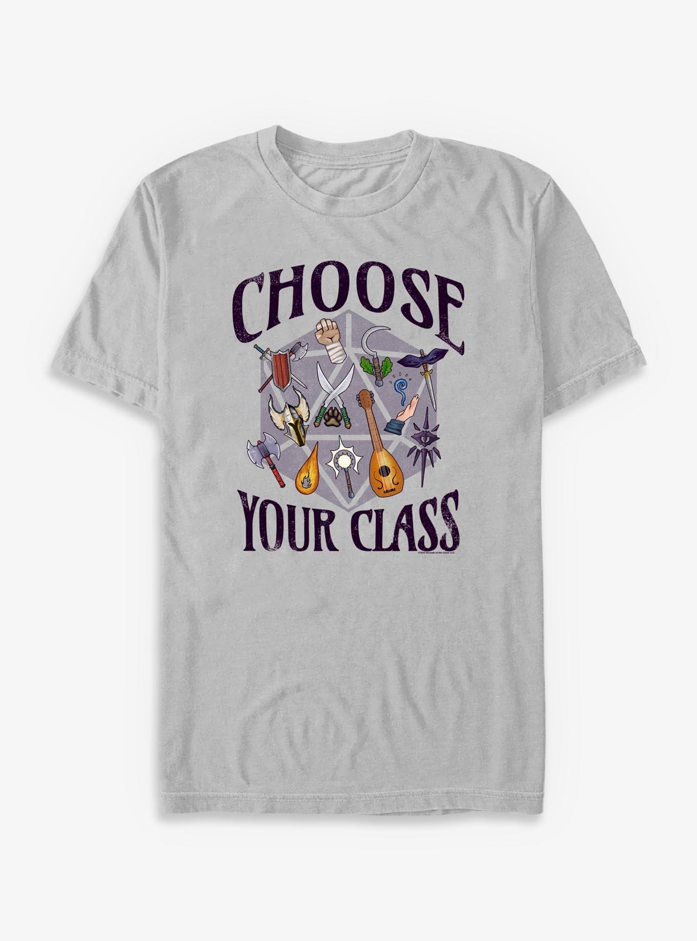 Dungeons & Dragons Choose Your Class T-Shirt