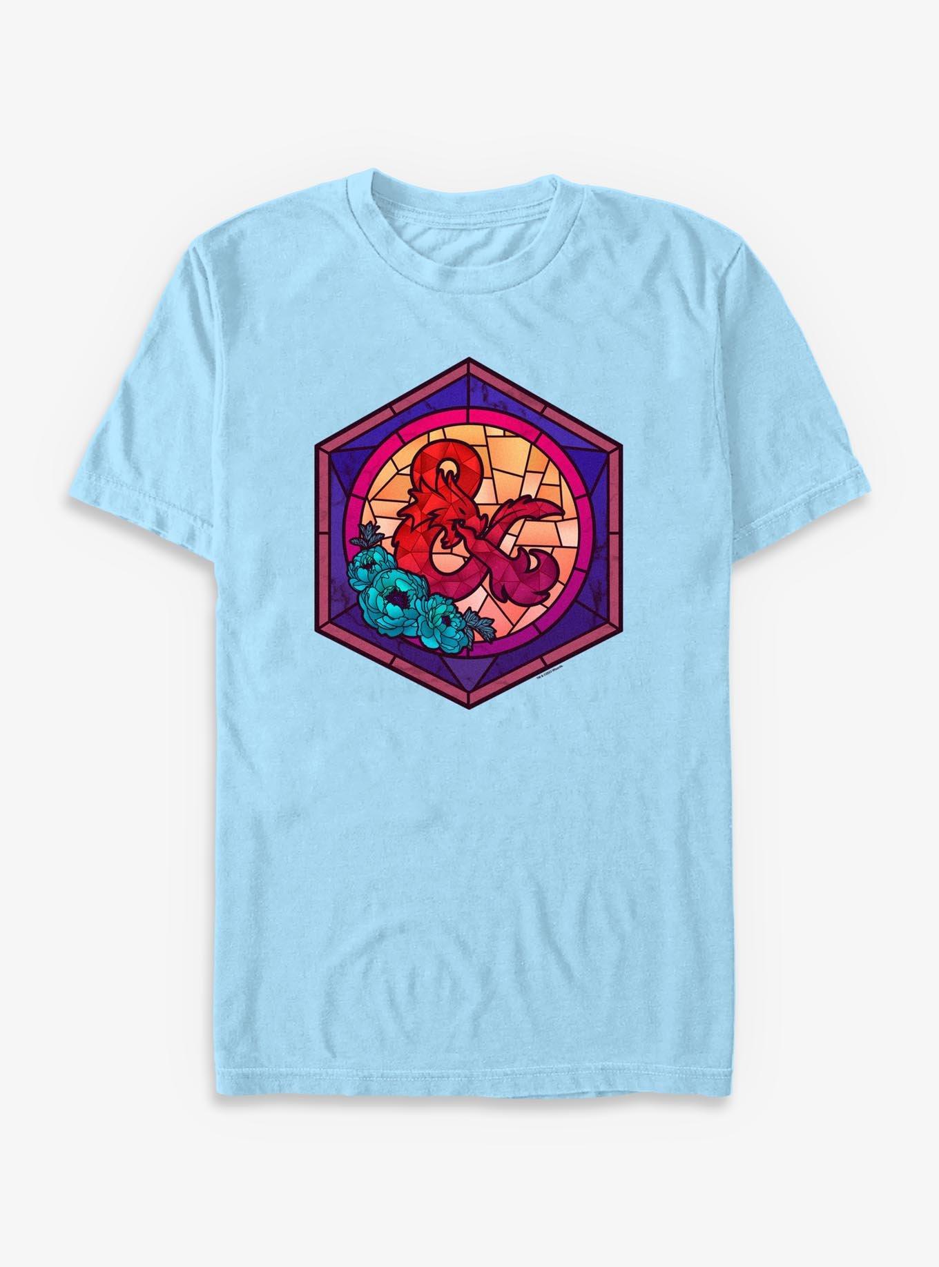 Dungeons & Dragons Ampersand Stained Glass T-Shirt, , hi-res