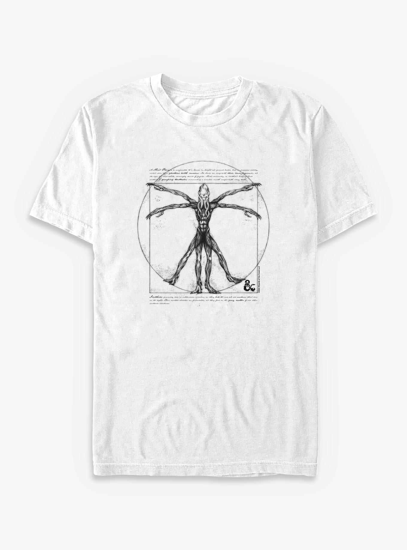 Dungeons & Dragons The Mind Flayer Anatomy T-Shirt, , hi-res
