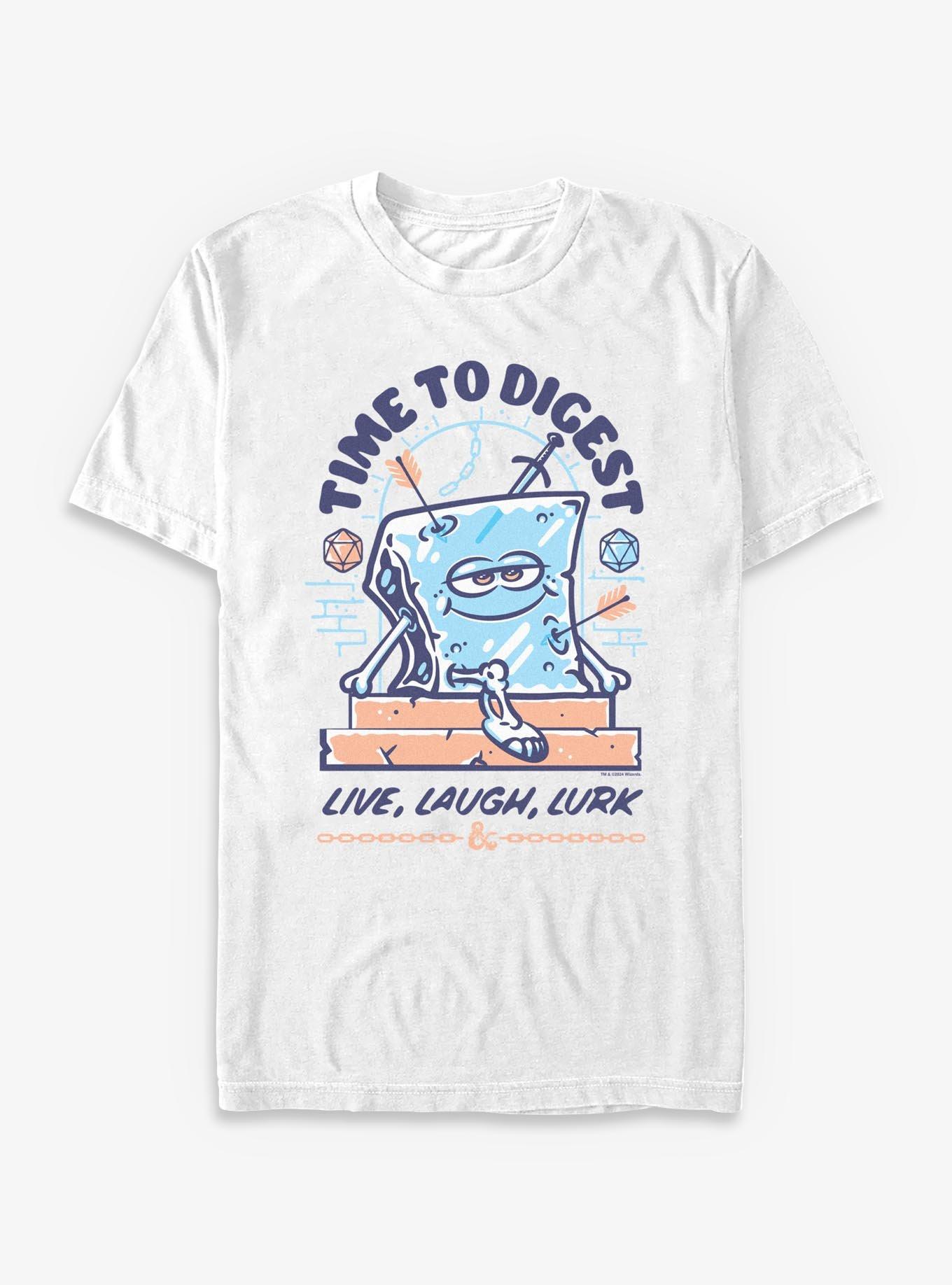 Dungeons & Dragons Time To Digest Gelatinous Cube T-Shirt