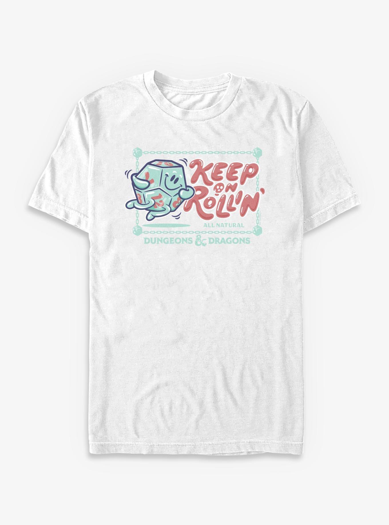 Dungeons & Dragons Dice Keep On Rollin T-Shirt