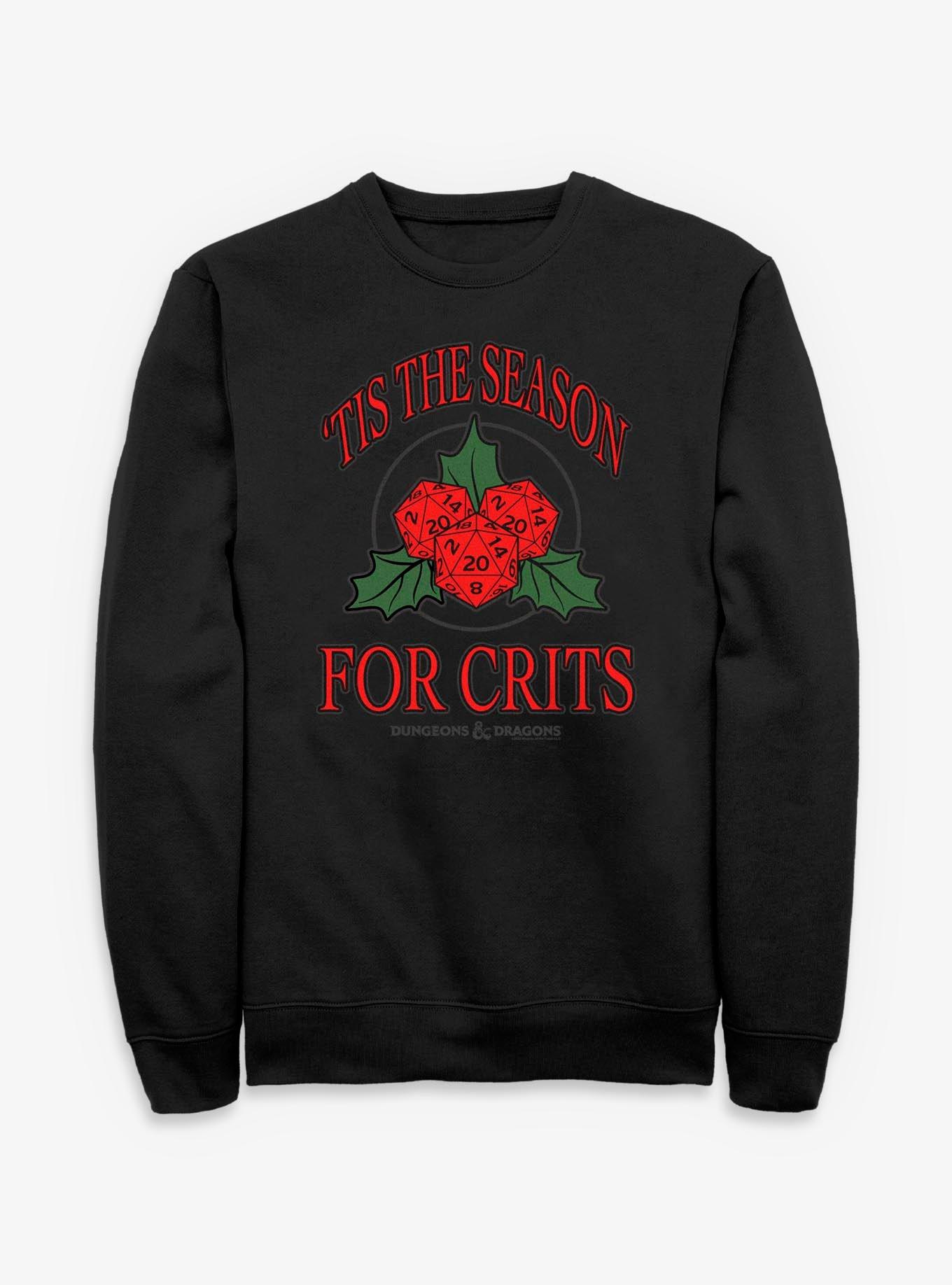 Dungeons & Dragons Season For Crits Sweatshirt