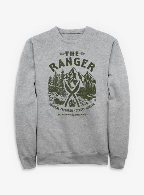 Dungeons & Dragons Ranger Class Sweatshirt - GREY | Hot Topic