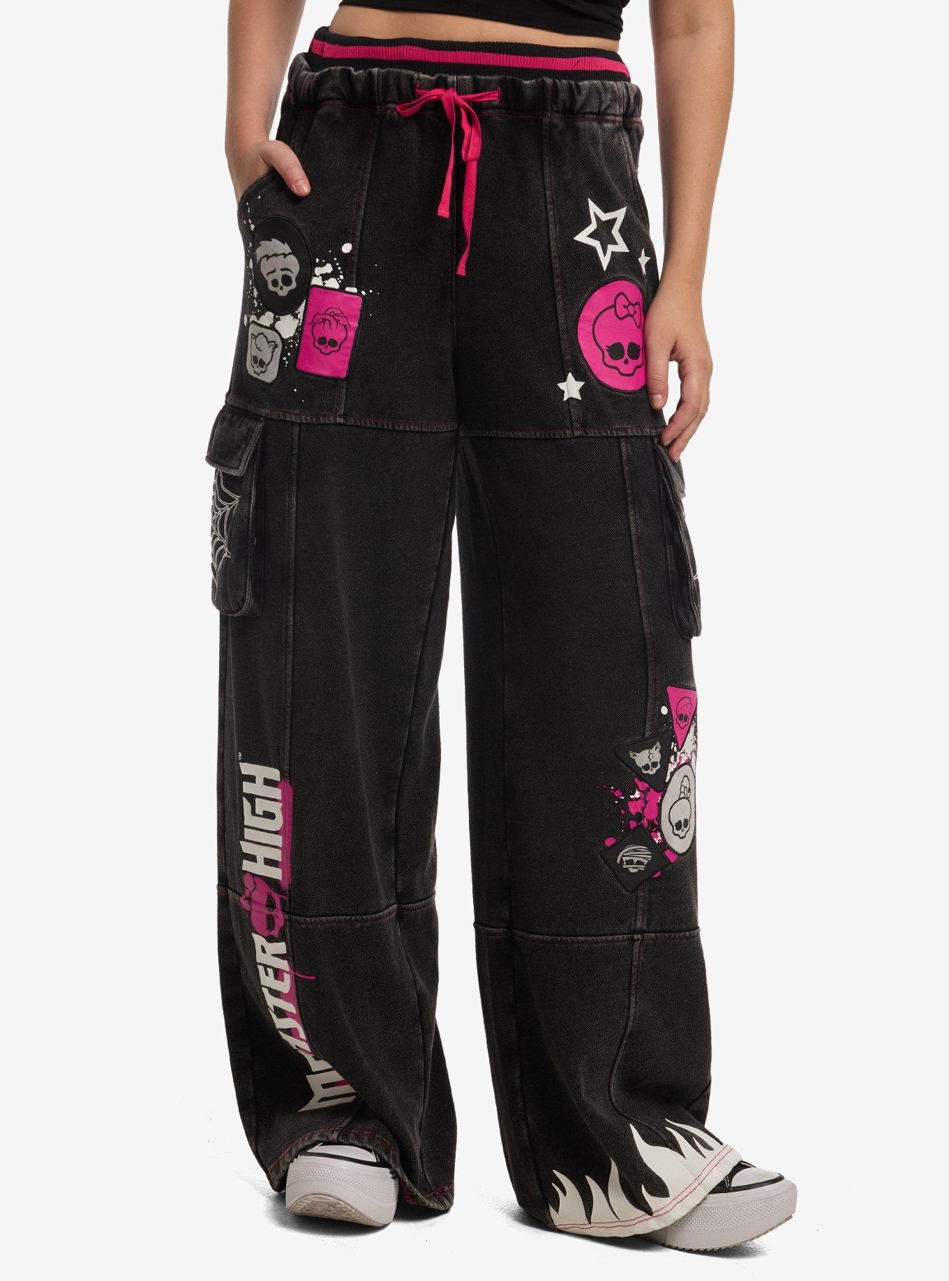 Monster High Icons Girls Double Waist Lounge Pants, , hi-res