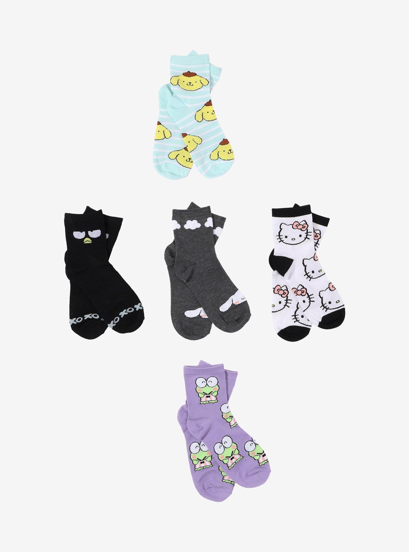 Hello Kitty And Friends Character Ankle Socks 5 Pair, , hi-res