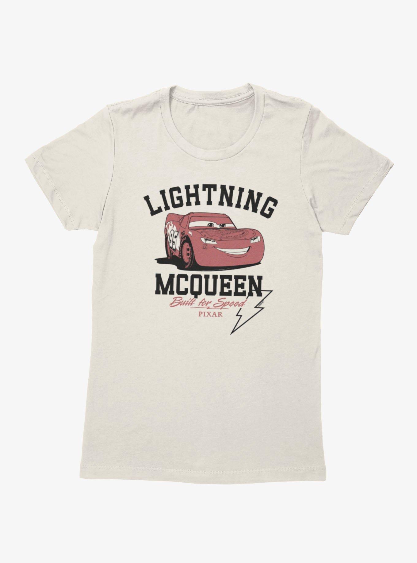 Disney Cars Lightning McQueen Built For Speed Womens T-Shirt, , hi-res