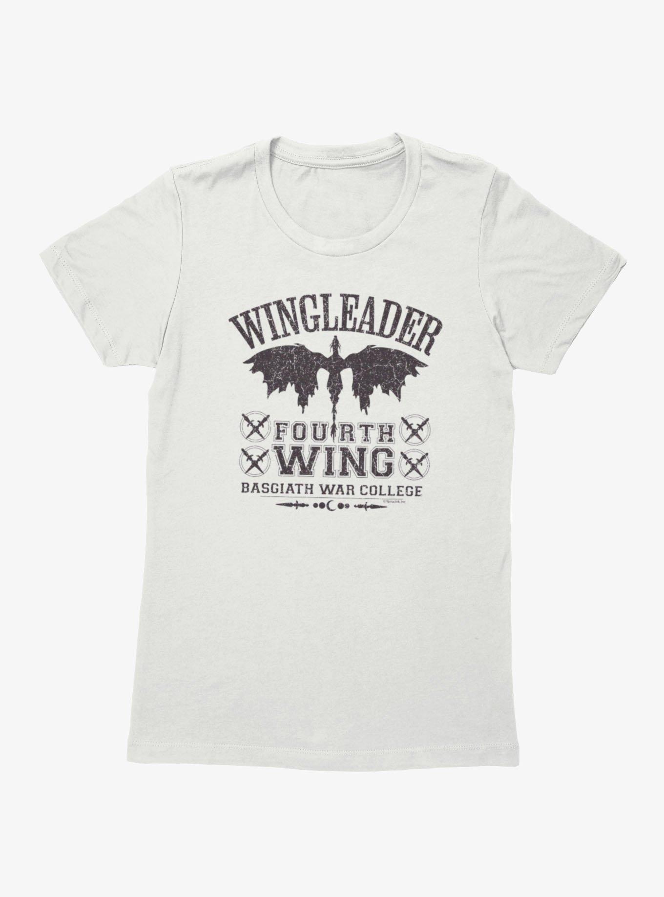 Fourth Wing The Empyrean Wingleader Basgiath War College Womens T-Shirt, , hi-res
