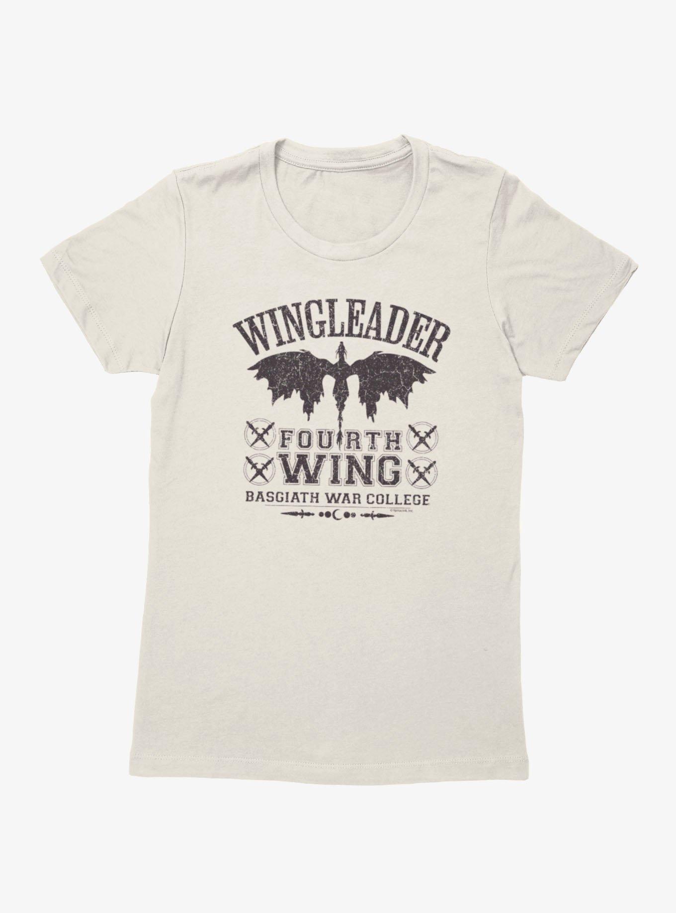 Fourth Wing The Empyrean Wingleader Basgiath War College Womens T-Shirt, , hi-res