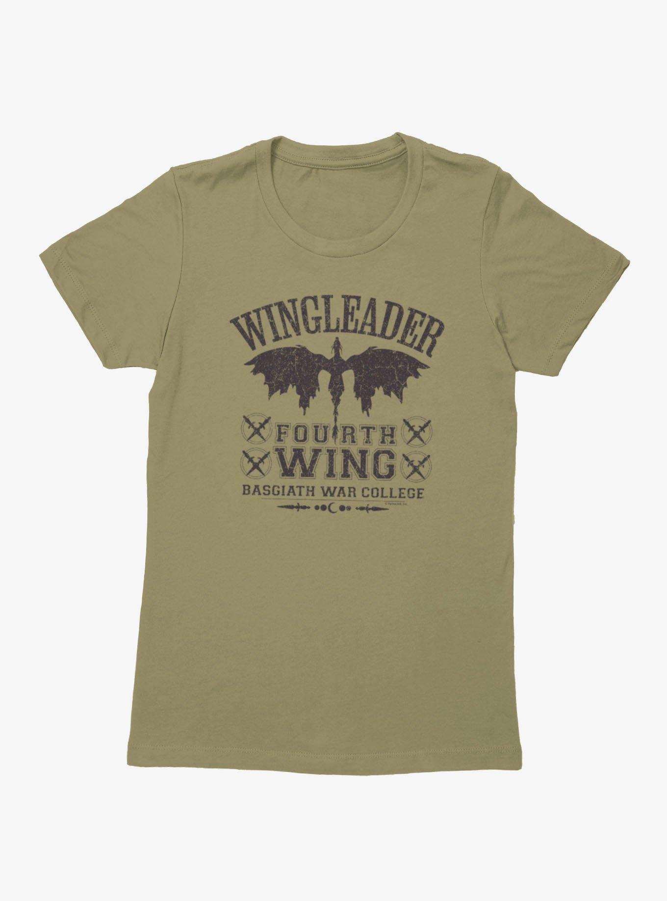 Fourth Wing The Empyrean Wingleader Basgiath War College Womens T-Shirt, , hi-res