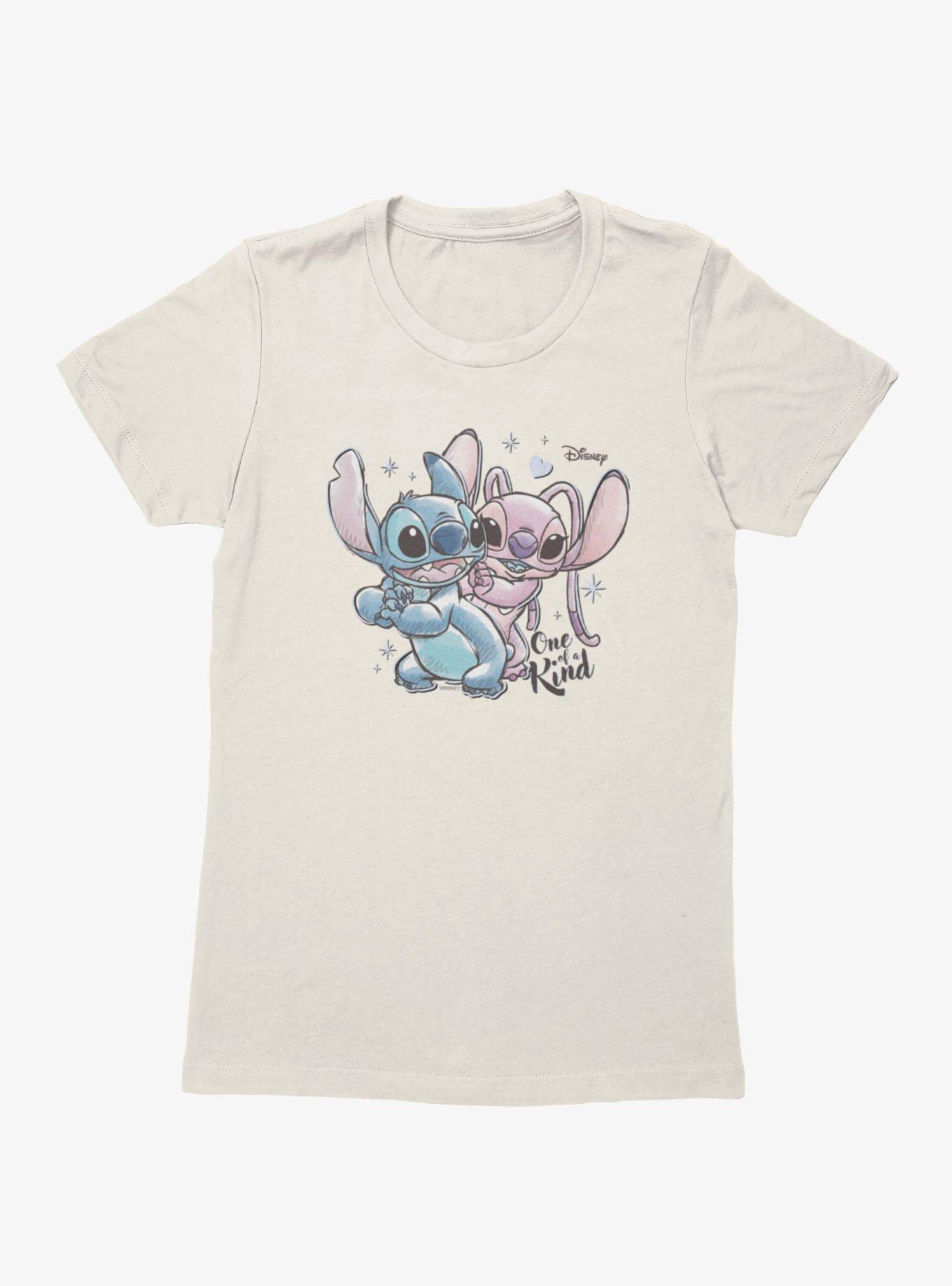 Disney Lilo and Stitch Stitch And Angel One Of A Kind Womens T-Shirt