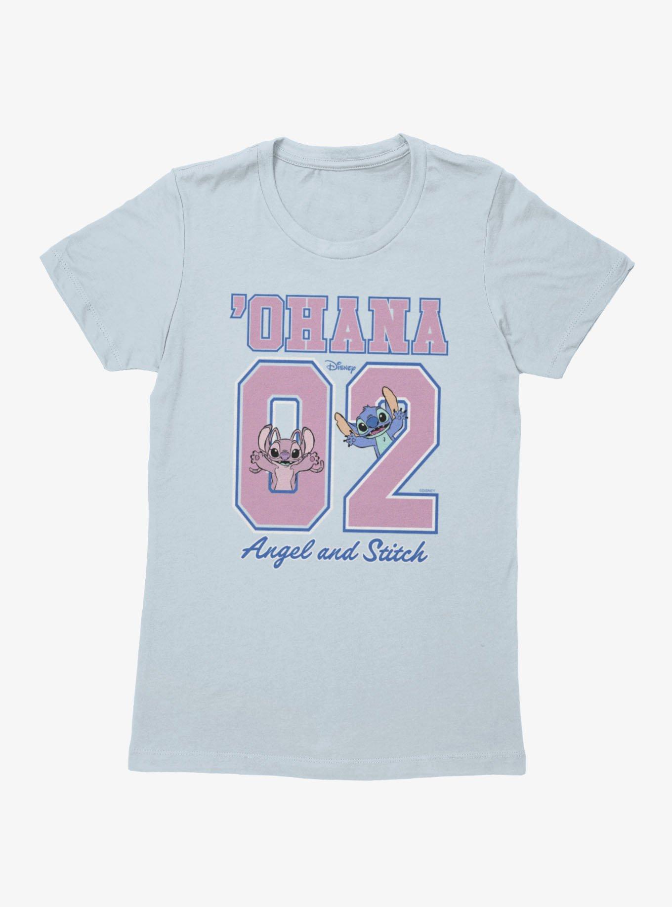 Disney Lilo and Stitch Stitch And Angel Ohana 02 Womens T-Shirt, , hi-res