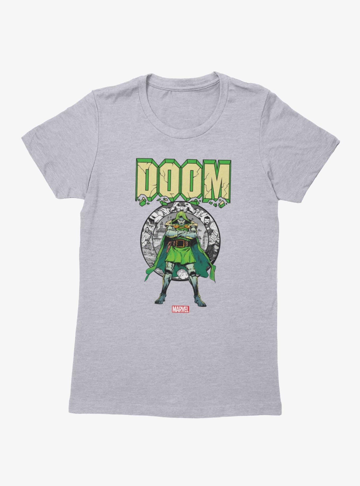 Marvel Comics Doom Crumble Pose Womens T-Shirt, , hi-res
