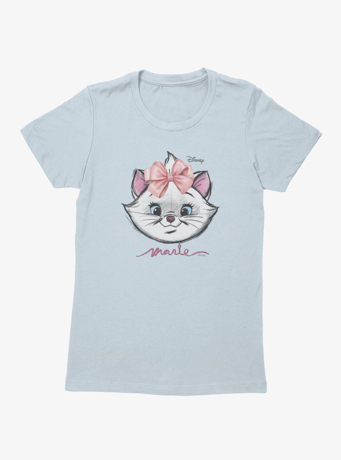 Disney Aristocats Marie Face Sketch Womens T-Shirt, , hi-res
