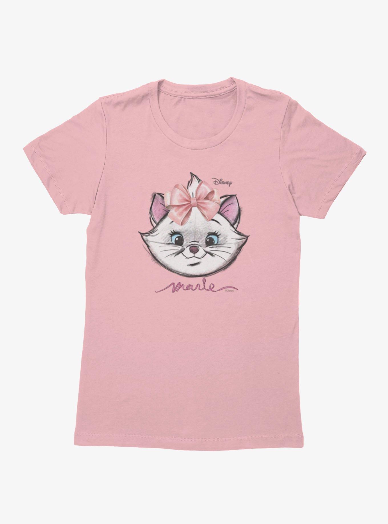 Disney Aristocats Marie Face Sketch Womens T-Shirt, , hi-res