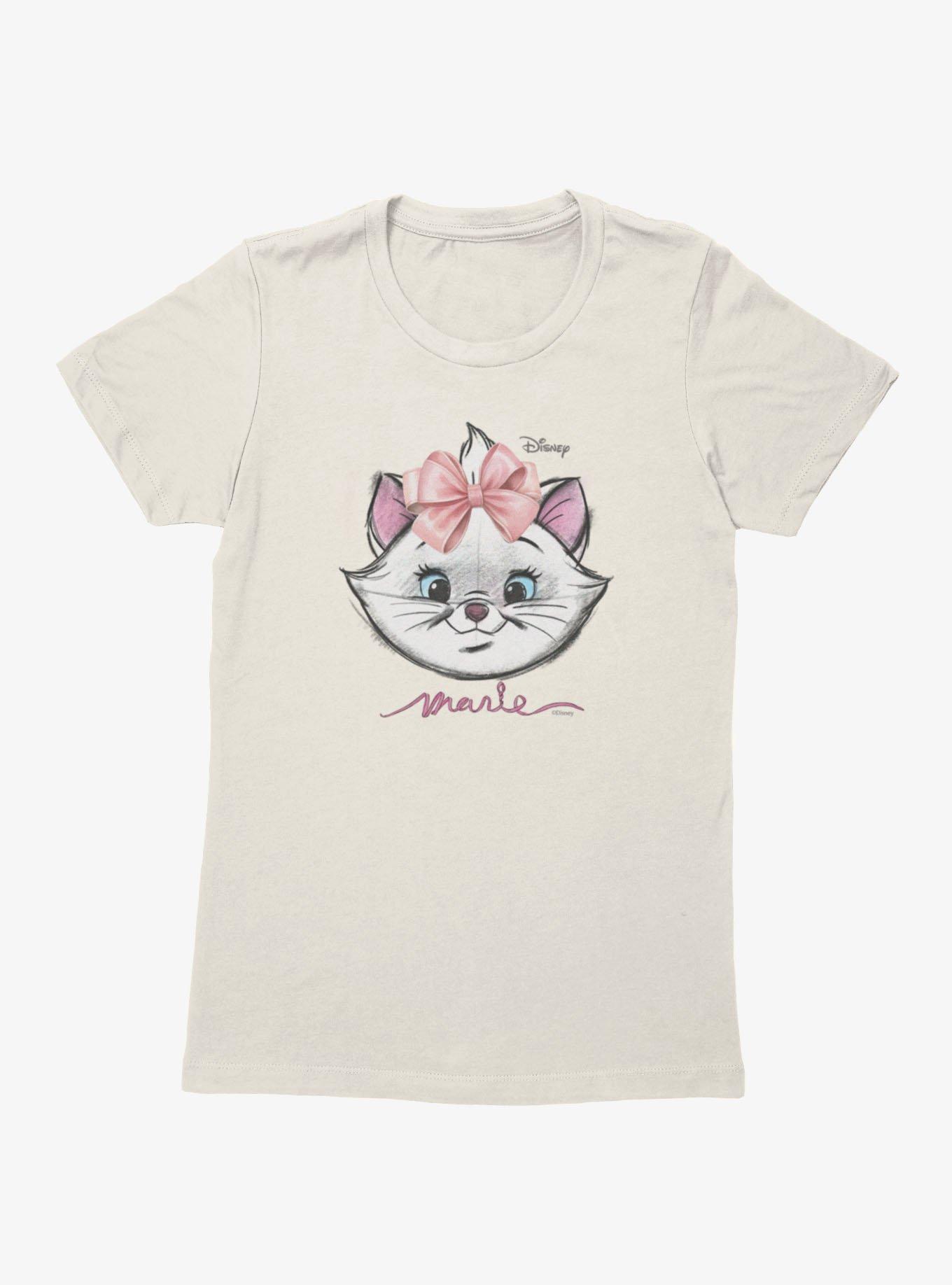 Disney Aristocats Marie Face Sketch Womens T-Shirt, , hi-res