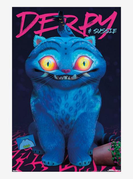 KPop Demon Hunters Derpy Tiger & Sussie Bird Poster | Hot Topic