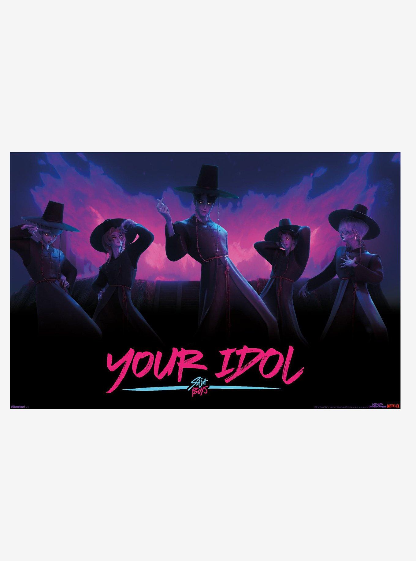 KPop Demon Hunters Saja Boys Your Idol Dance Poster, , hi-res