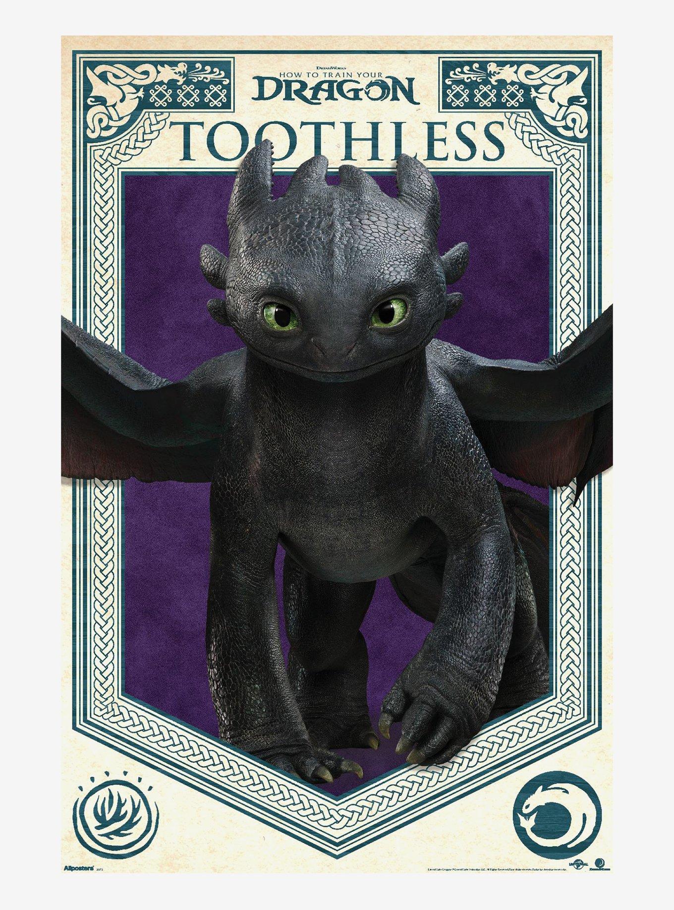How To Train Your Dragon Toothless Portrait Poster, , hi-res