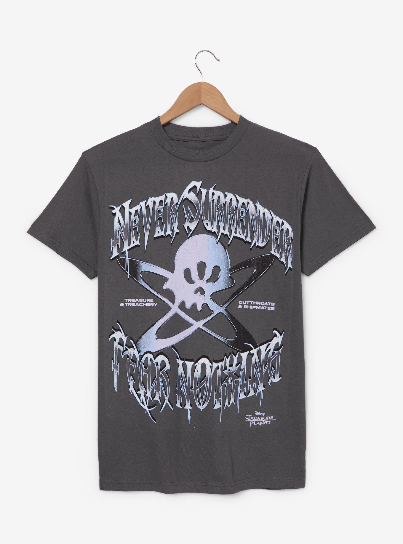 Disney Treasure Planet Never Surrender Quote T-Shirt - BoxLunch Exclusive, , hi-res