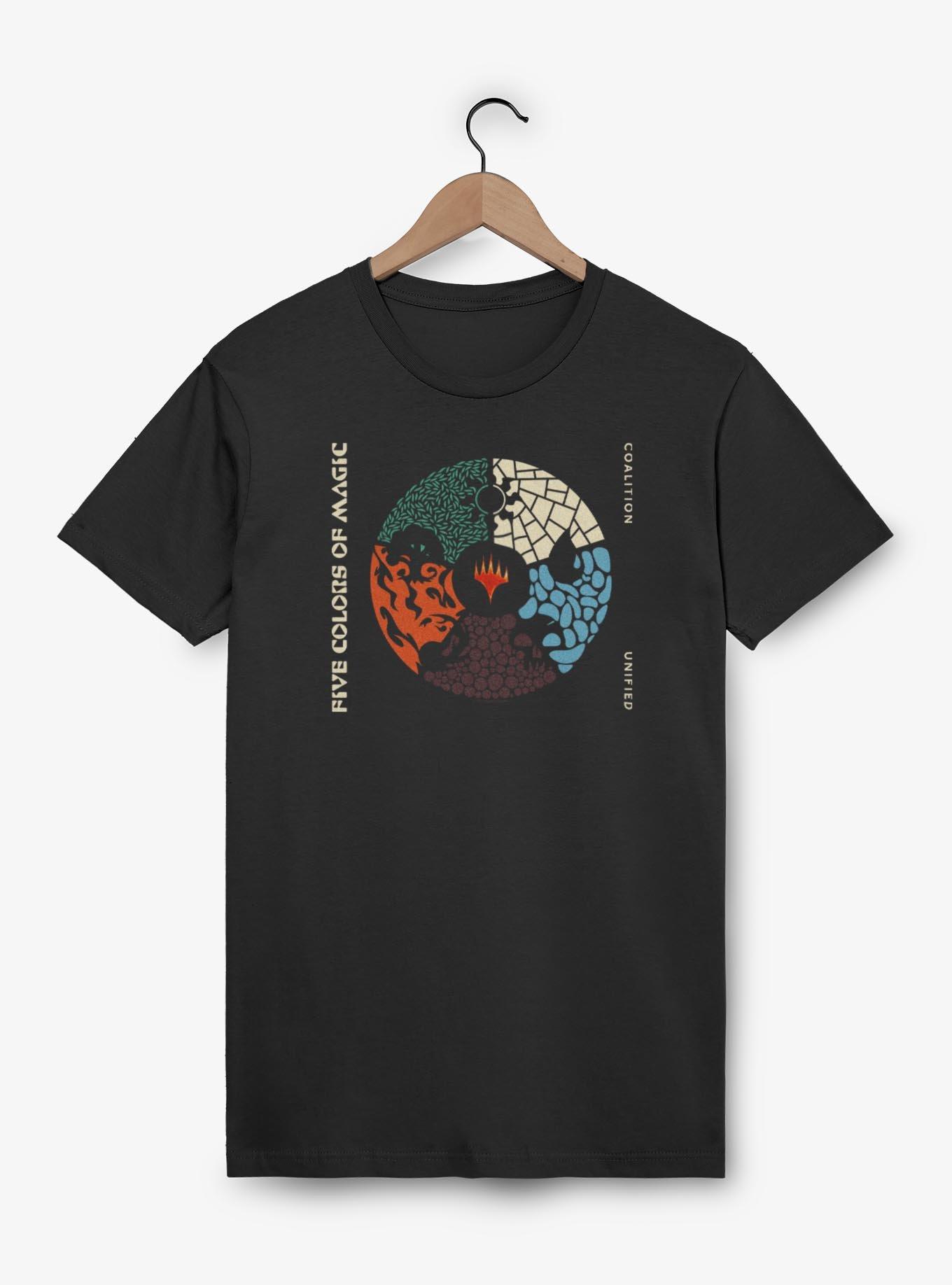 Magic: The Gathering Five Colors Of Magic T-Shirt, , hi-res