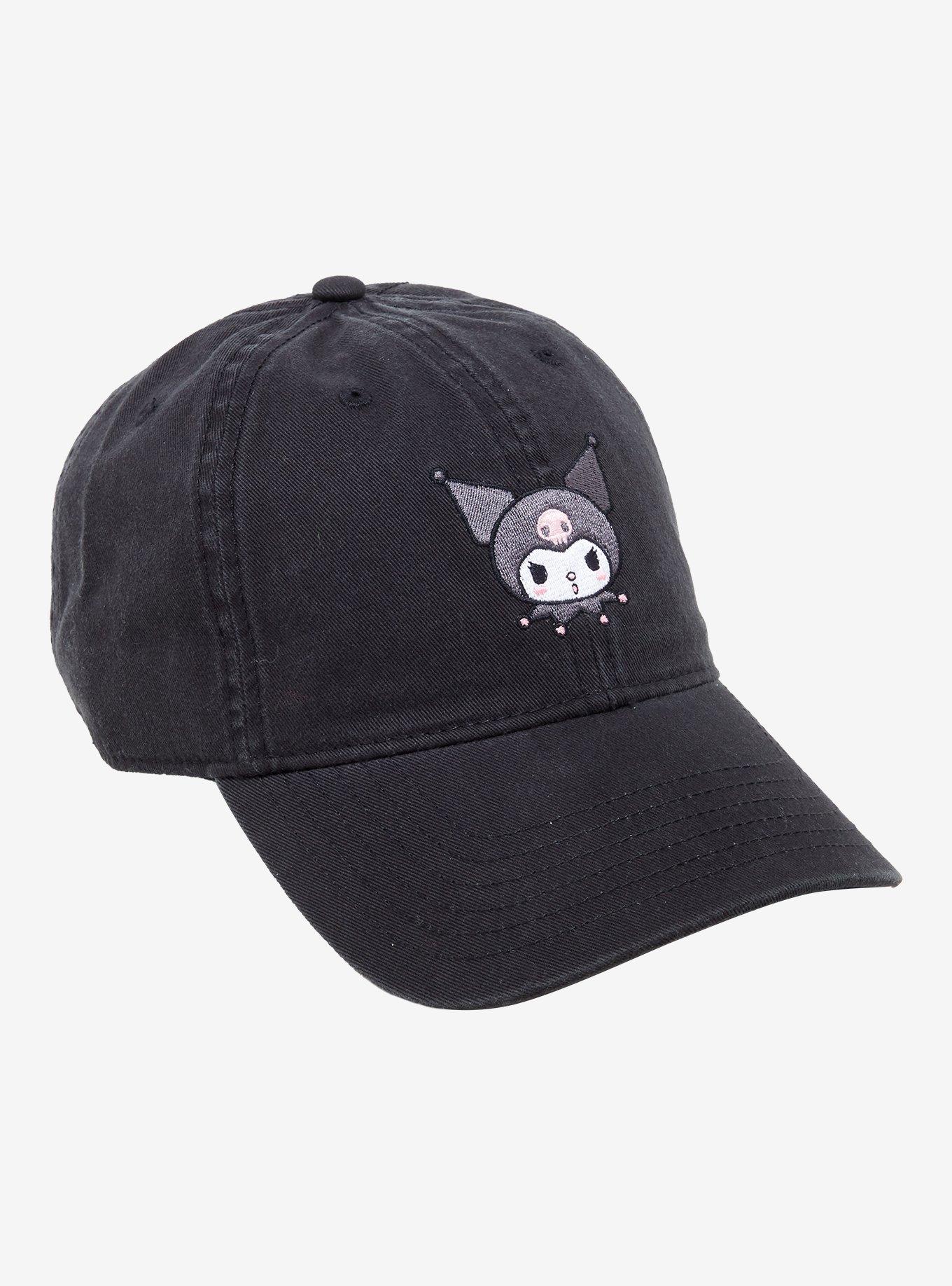 Kuromi Face Dad Cap, , hi-res
