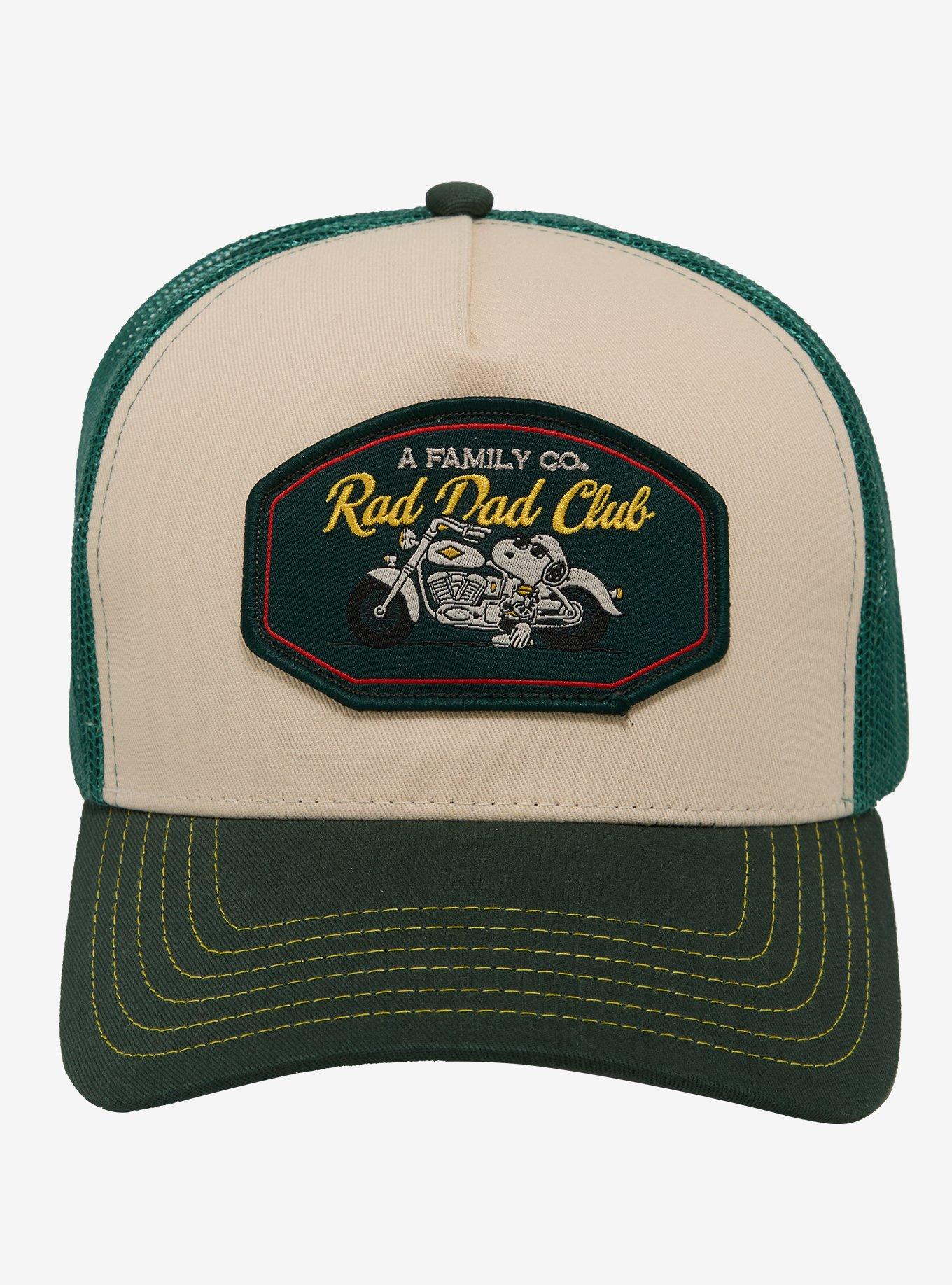 Peanuts Snoopy Rad Dad Club Ball Cap &mdash; BoxLunch Exclusive, , hi-res