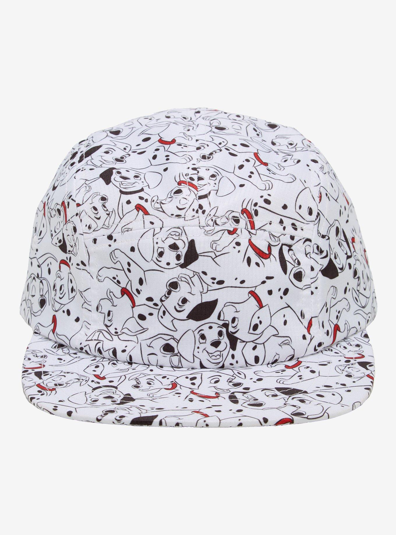 Disney 101 Dalmatians Puppies Allover Print Camper Ball Cap - BoxLunch Exclusive, , hi-res