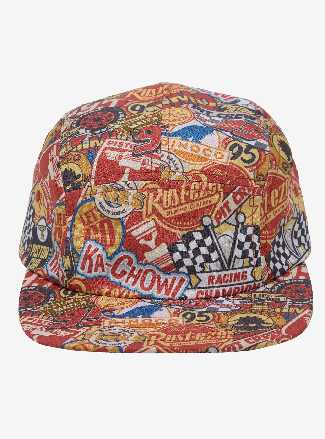 Disney Pixar Cars Logo Allover Print Ball Cap — BoxLunch Exclusive