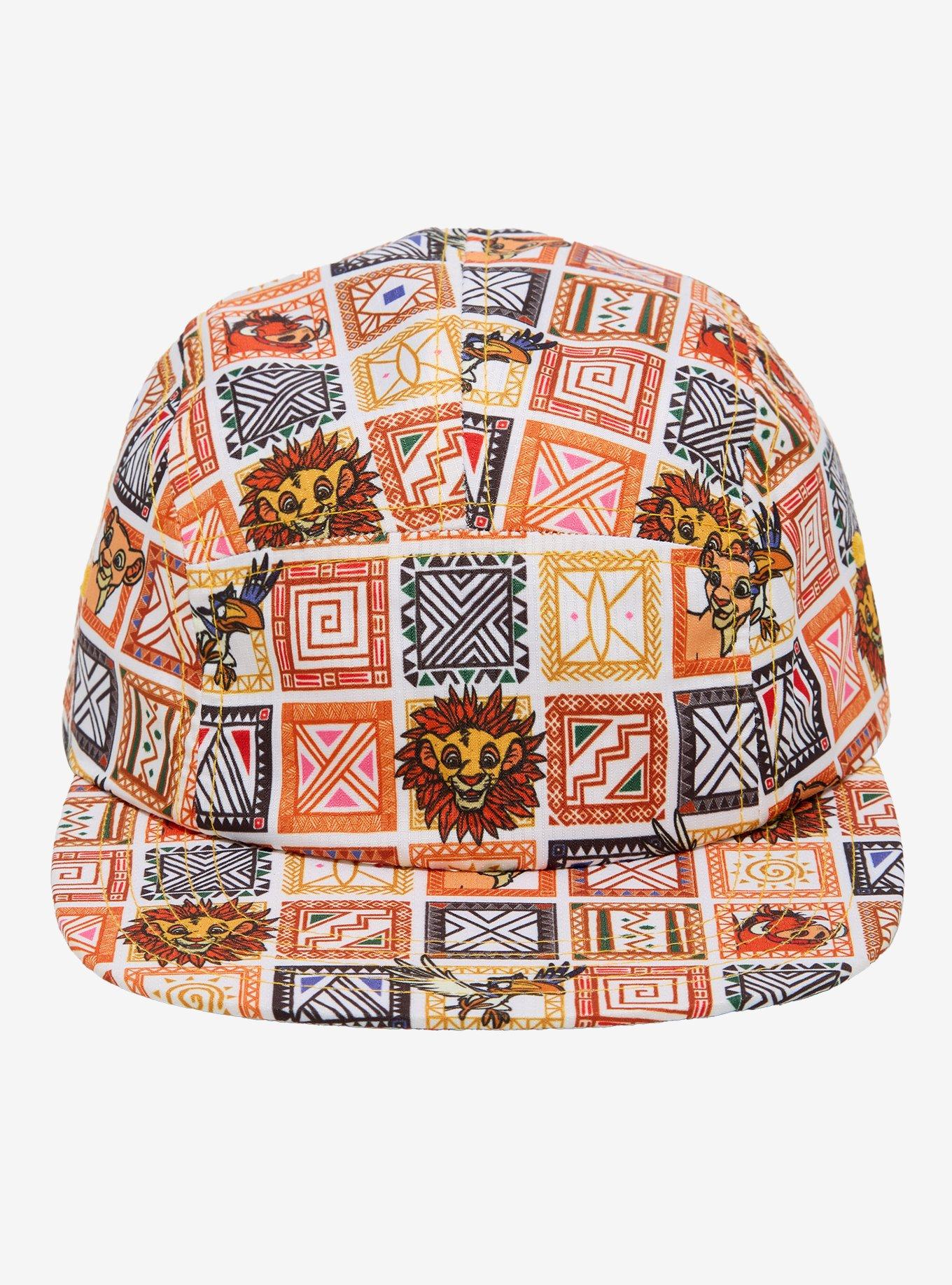 Disney The Lion King Patterned Allover Print Camper Ball Cap - BoxLunch Exclusive, , hi-res